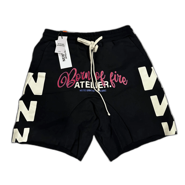Other Newnew Atelier Graffiti Style Shorts Size US 32 / EU 48 - 1 Thumbnail