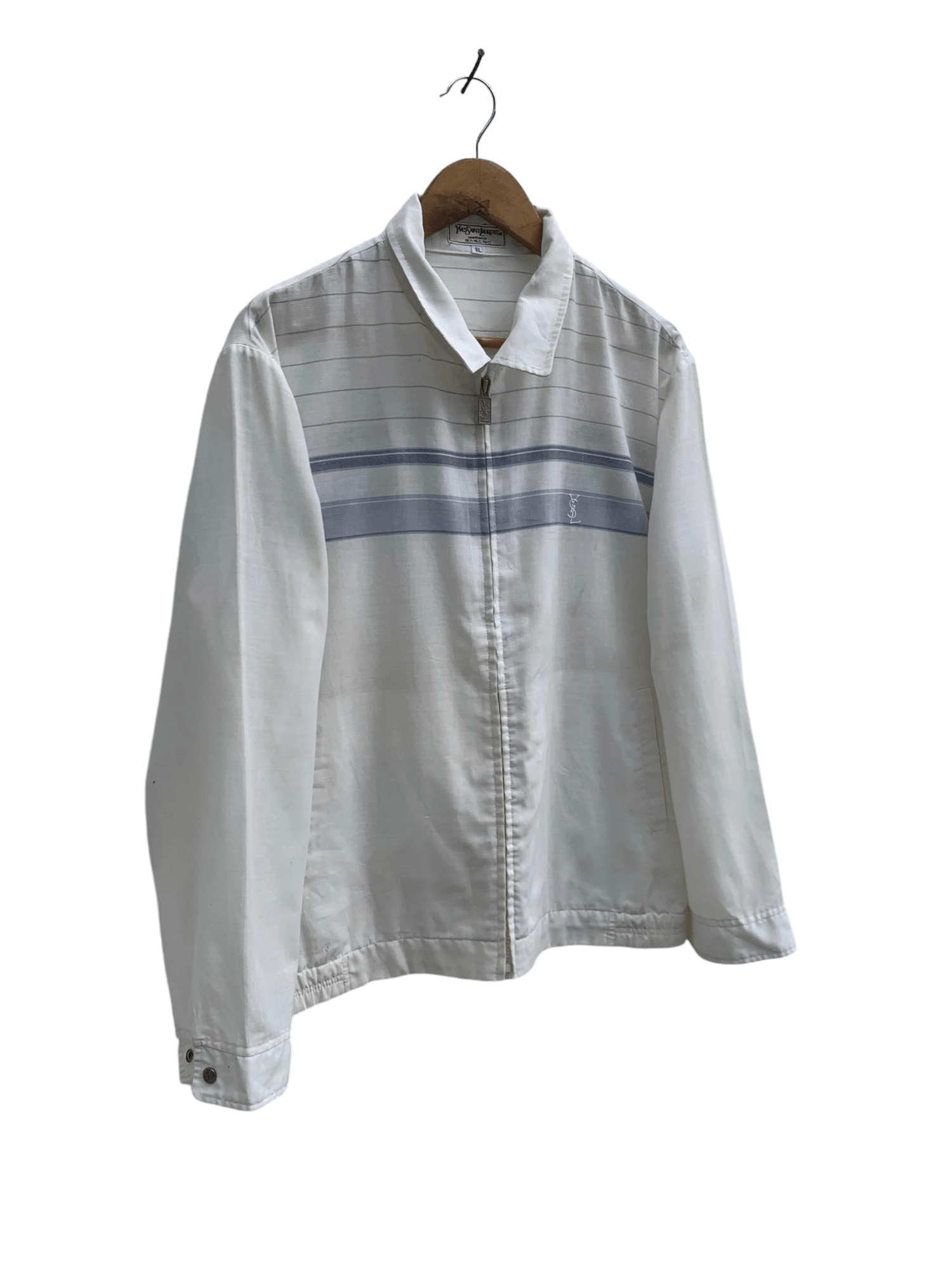 Yves Saint Laurent Vintage YSL Yves Saint Laurent Light Jacket Size US L / EU 52-54 / 3 - 3 Thumbnail