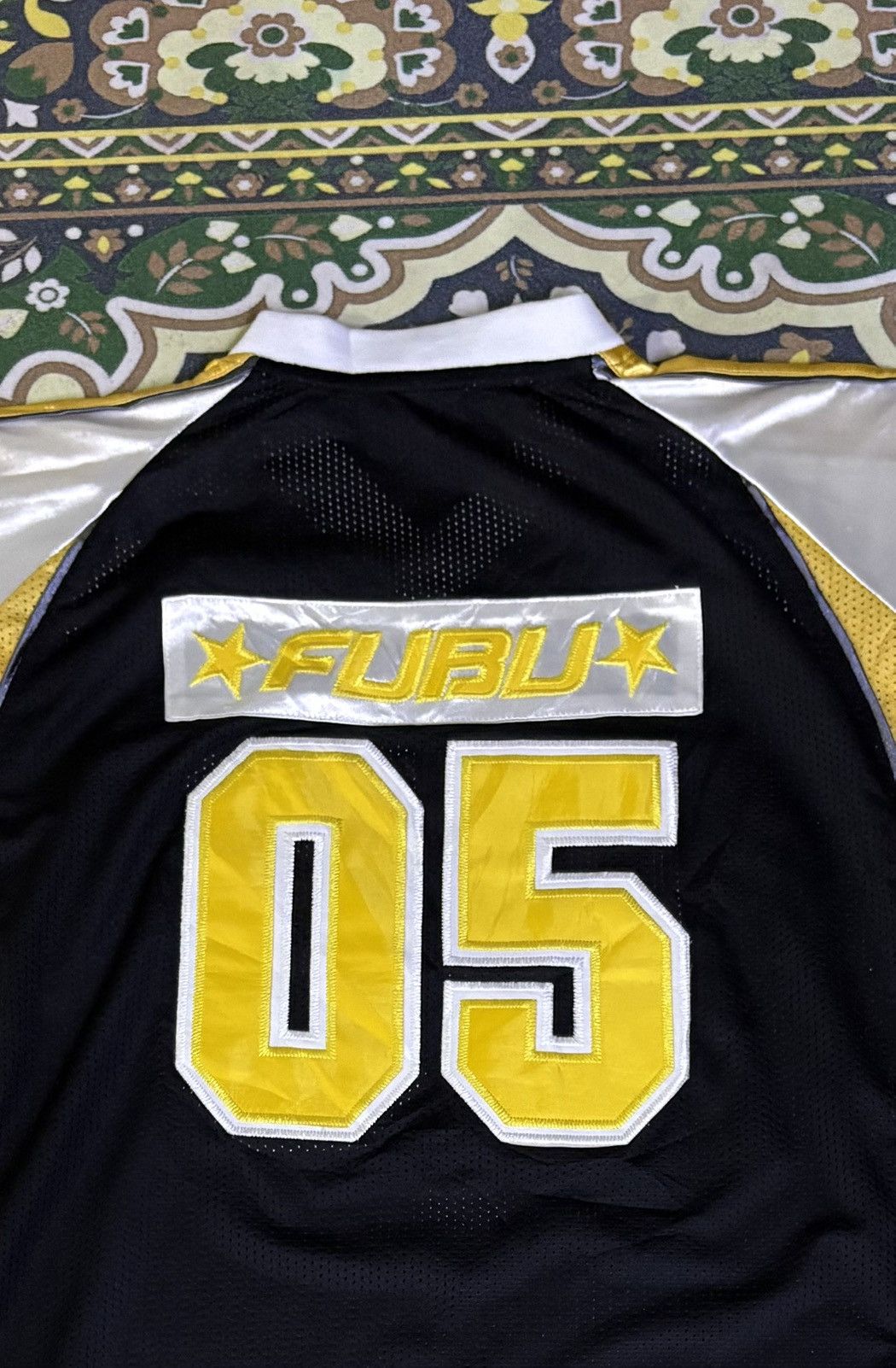 Fubu Vintage Y2k FUBU Mesh Jersey Size US XL / EU 56 / 4 - 3 Thumbnail