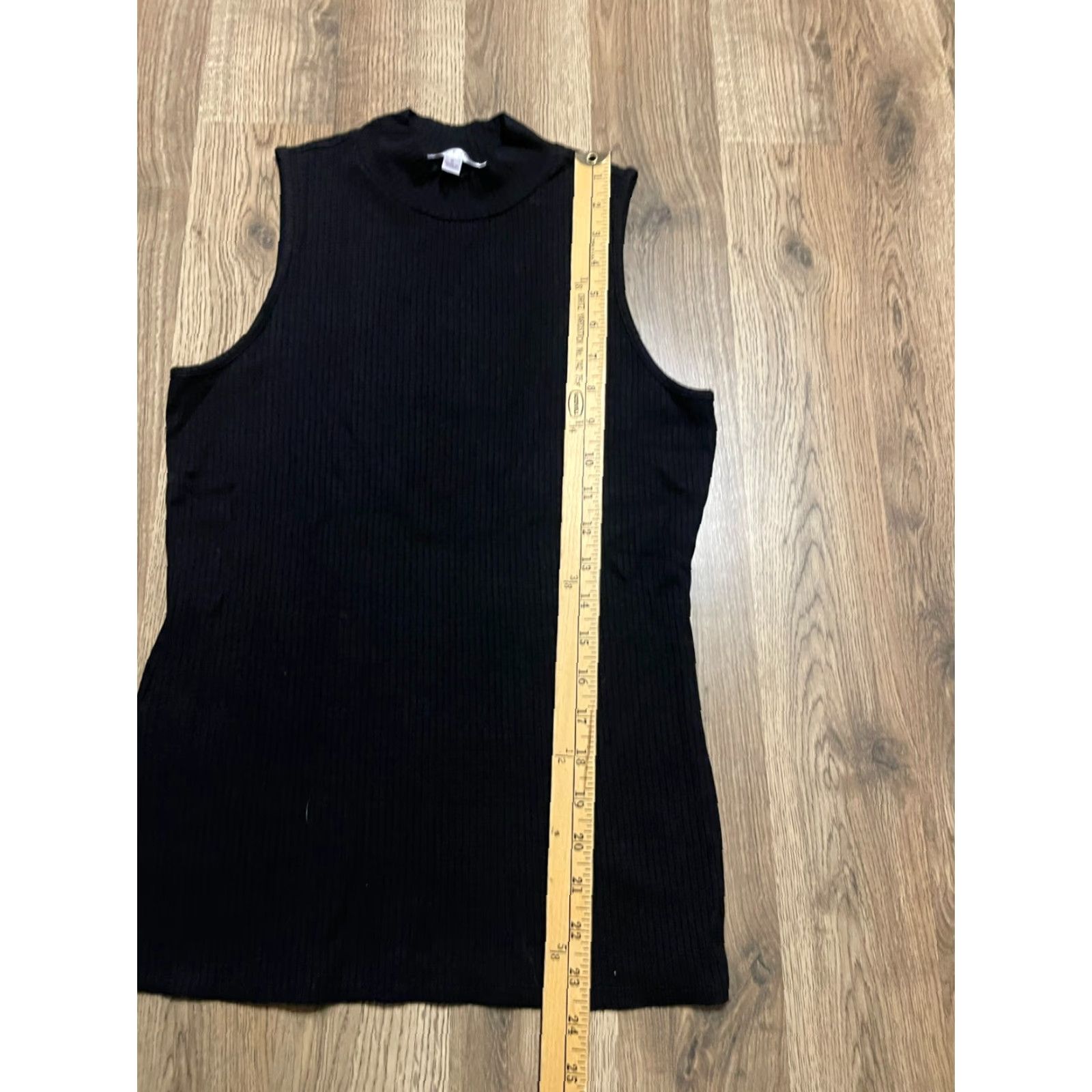 Vintage Cyrus Shirt, Women's Size Small, Black, Sleeveless, Turtleneck, Tank, Regular, Casual, Fall/Spring/Summer, Womens Size S / US 4 / IT 40 - 7 Thumbnail