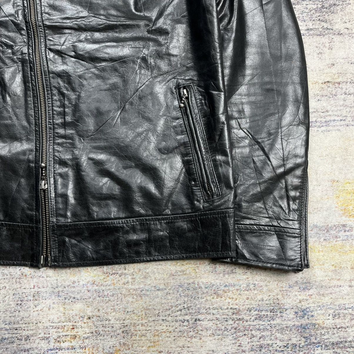 Isamu Katayama Backlash Glamb asymmetrical biker leather jacket Size US M / EU 48-50 / 2 - 5 Thumbnail