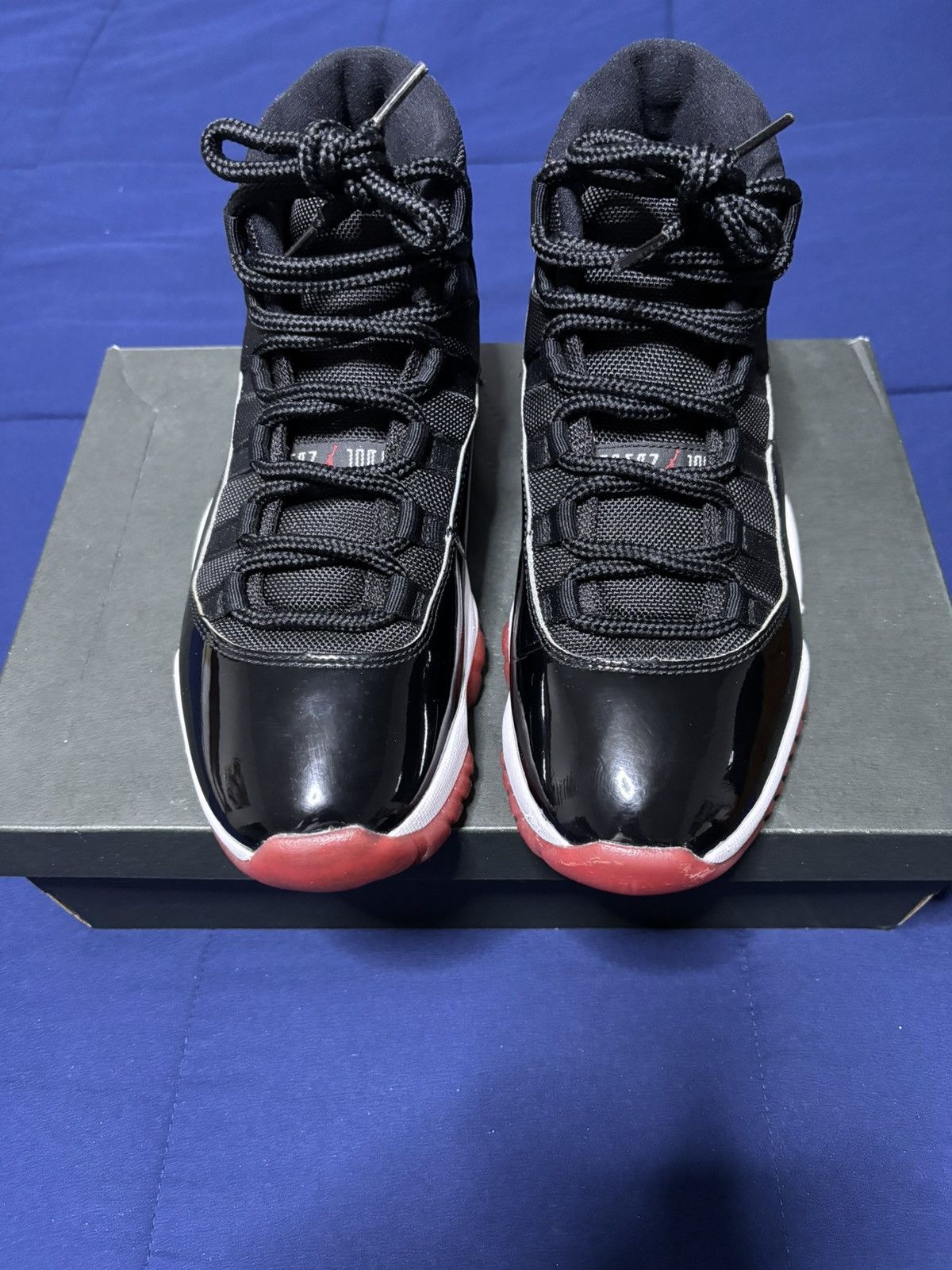 Jordan Brand Jordan 11 Retro High Bred 2019 Size 8 Size US 8 / EU 41 - 1 Thumbnail