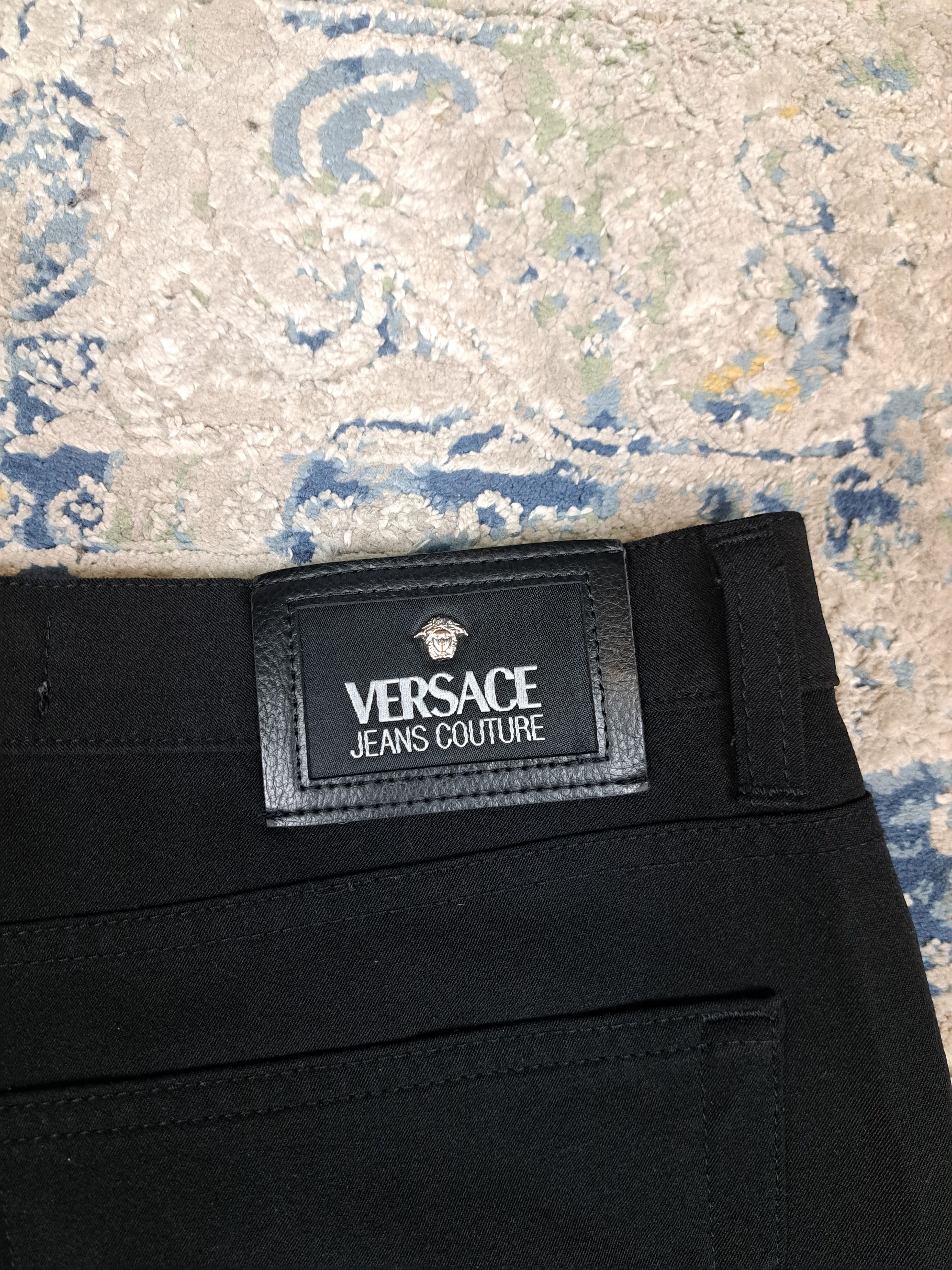 Versace Versace Straight Fit Wide Leg Suit Pants Medusa Head Luxury Size US 36 / EU 52 - 3 Thumbnail