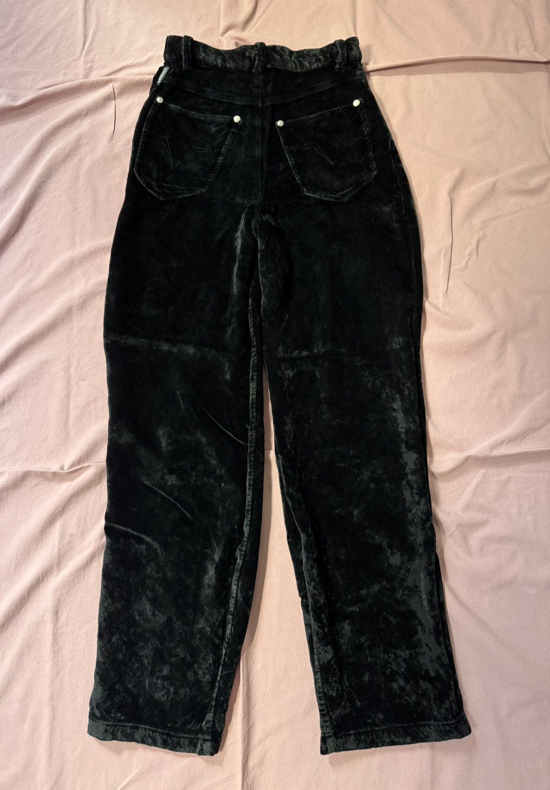 Versace Vintage Versace Pants (Rare) Waist 26 in. / Inseam 27 in. Size 26" / US 2 / IT 38 - 2 Thumbnail