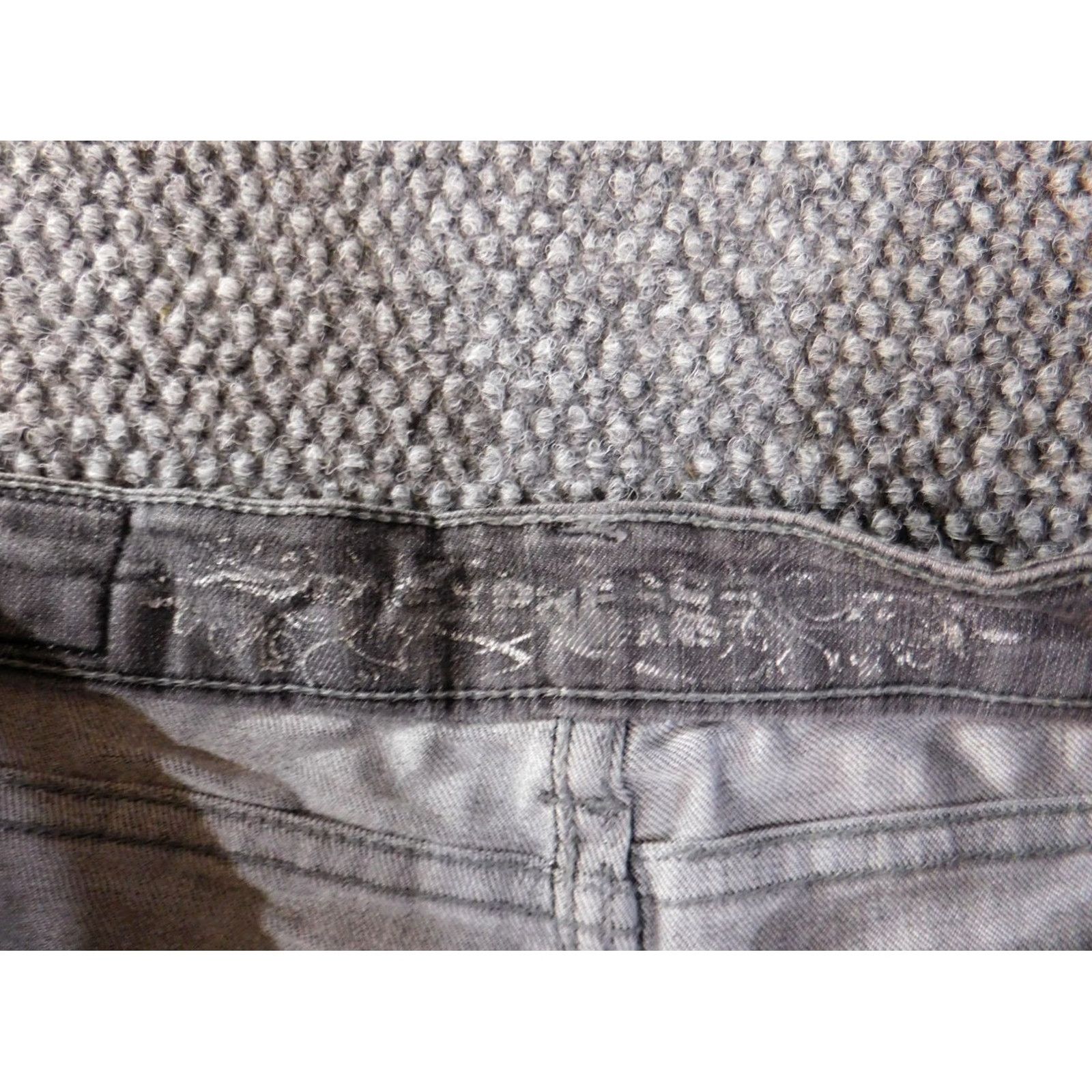 Express express jeans size 2 womens gray denim skinny ankle Size 26" / US 2 / IT 38 - 2 Thumbnail
