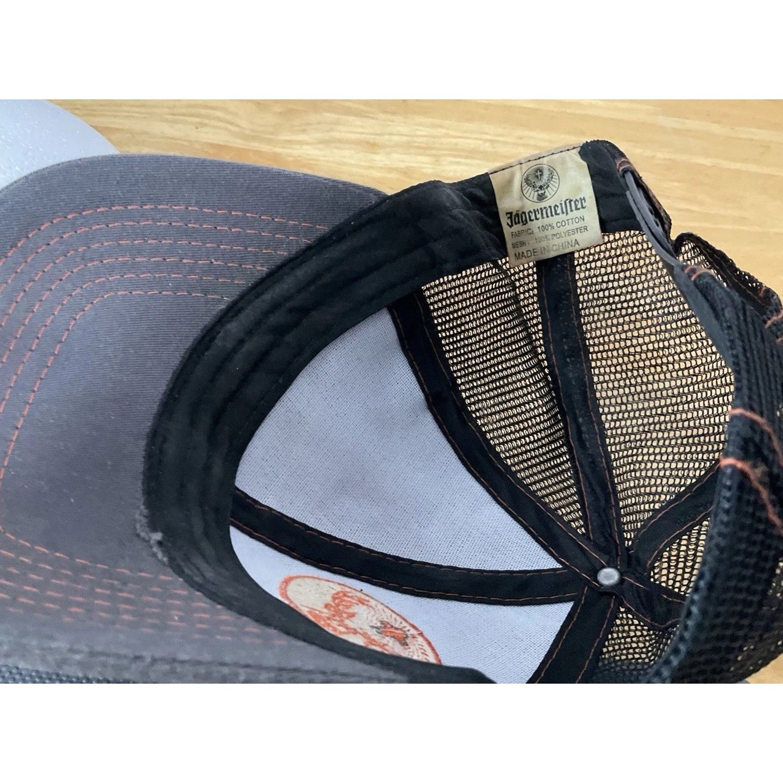 Jagermeister Jägermeister Baseball Orange Stag Logo Adjustable Snapback Size ONE SIZE - 5 Thumbnail