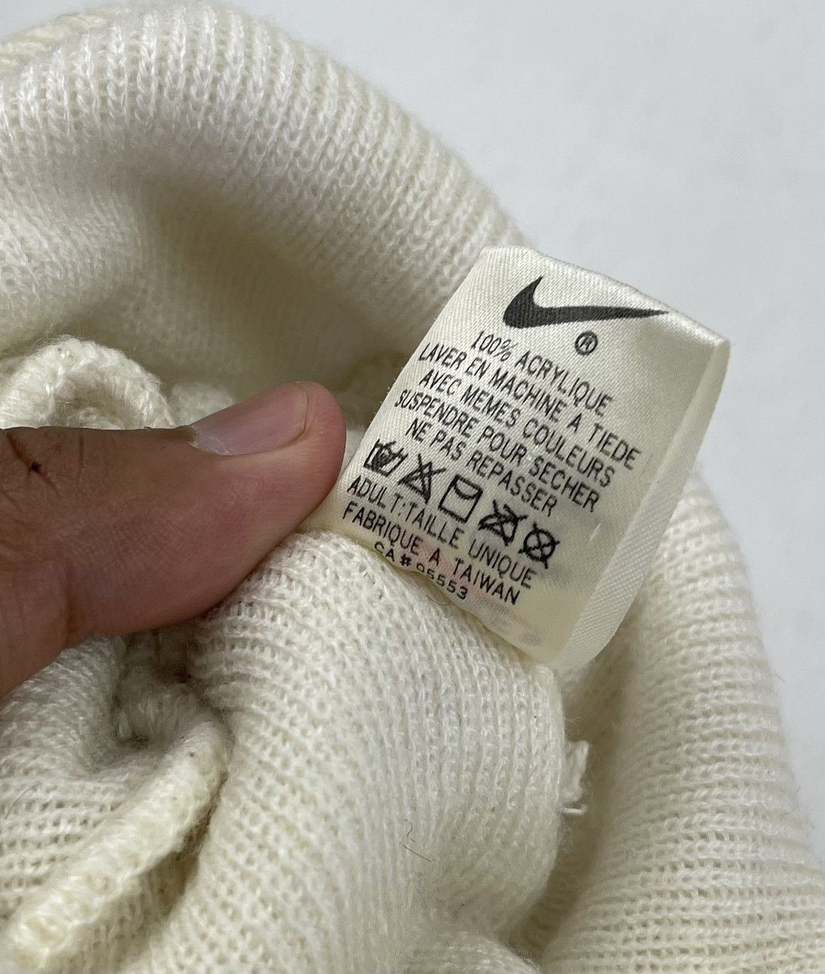 Nike × Vintage vintage nike beanie hat snow cap tc37 Size ONE SIZE - 6 Thumbnail