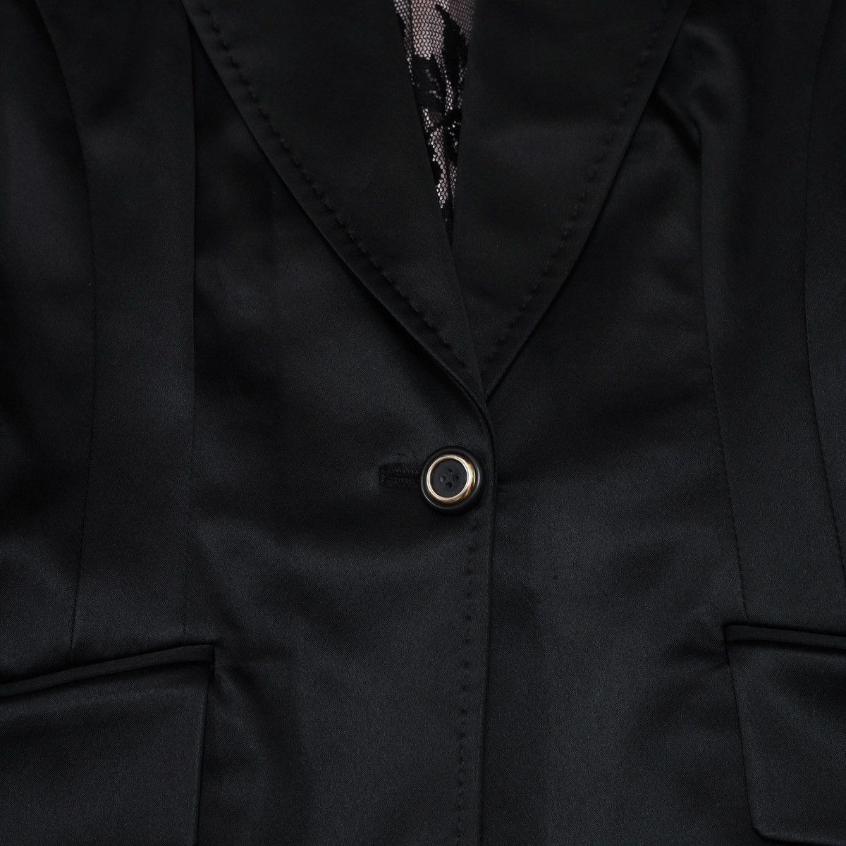 Dolce & Gabbana Dolce Gabbana Tuxedo Dinner Blazer Jacket Black Size M / US 6-8 / IT 42-44 - 8 Thumbnail