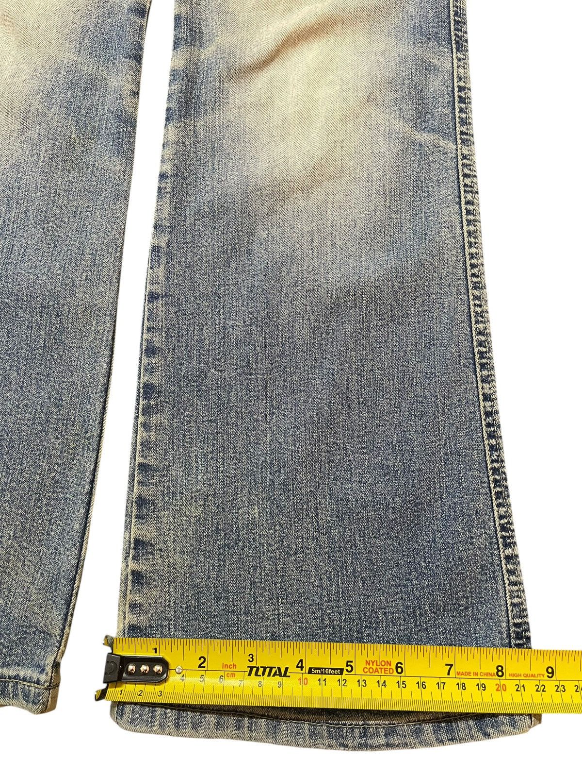 Diesel Vintage Diesel Industry Mud Wash Faded Style Wide Leg Jeans Size US 28 / EU 44 - 16 Thumbnail