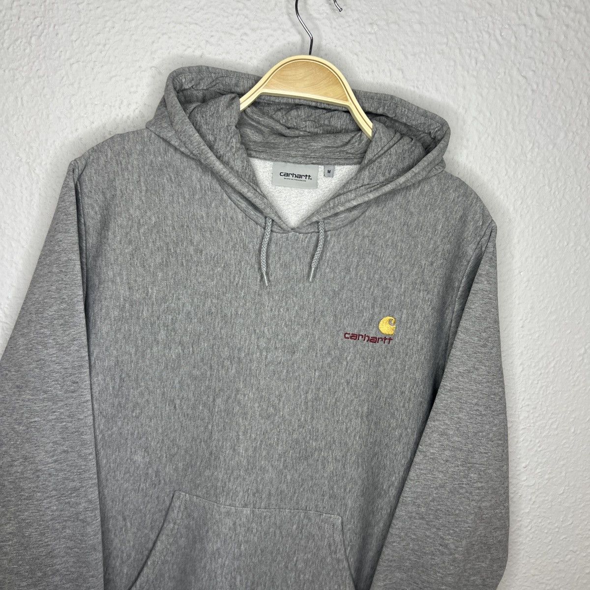 Carhartt Carhartt WiP Hoodie Sweatshirt Hooded Squad Sweat Grey Logo Size US M / EU 48-50 / 2 - 4 Thumbnail