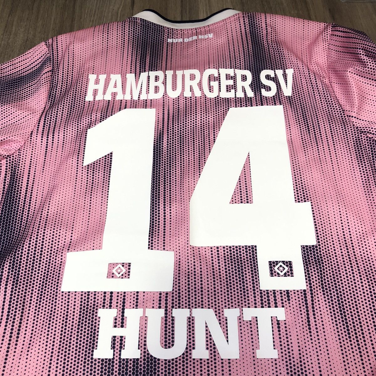 Adidas Hamburger SV 19/20 away shirt #14 Hunt Size US L / EU 52-54 / 3 - 5 Thumbnail