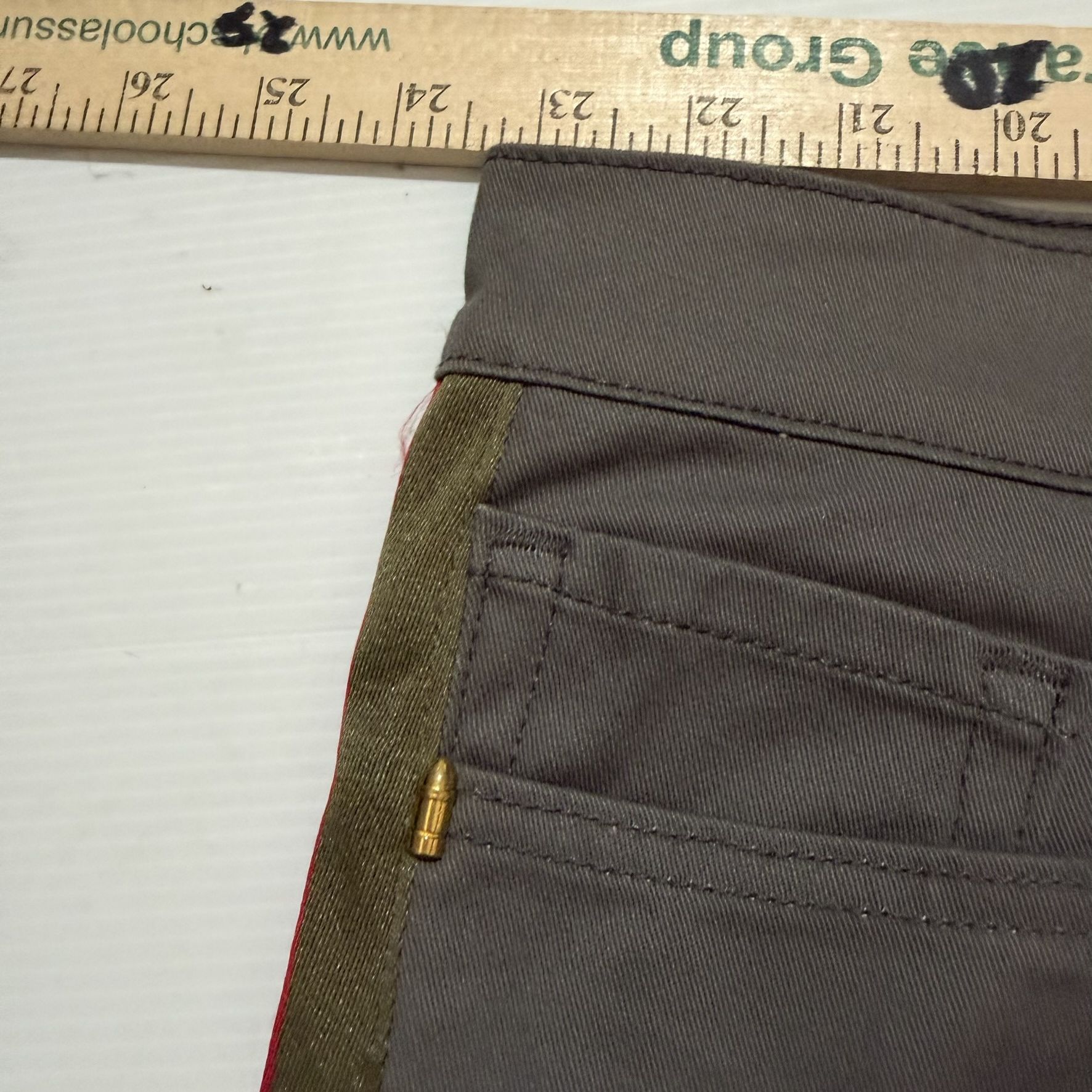 Golden Denim GDFG Custom Stacked Utility Cargo Pants w/Red/GreenStripes Size US 44 / EU 60 - 5 Thumbnail