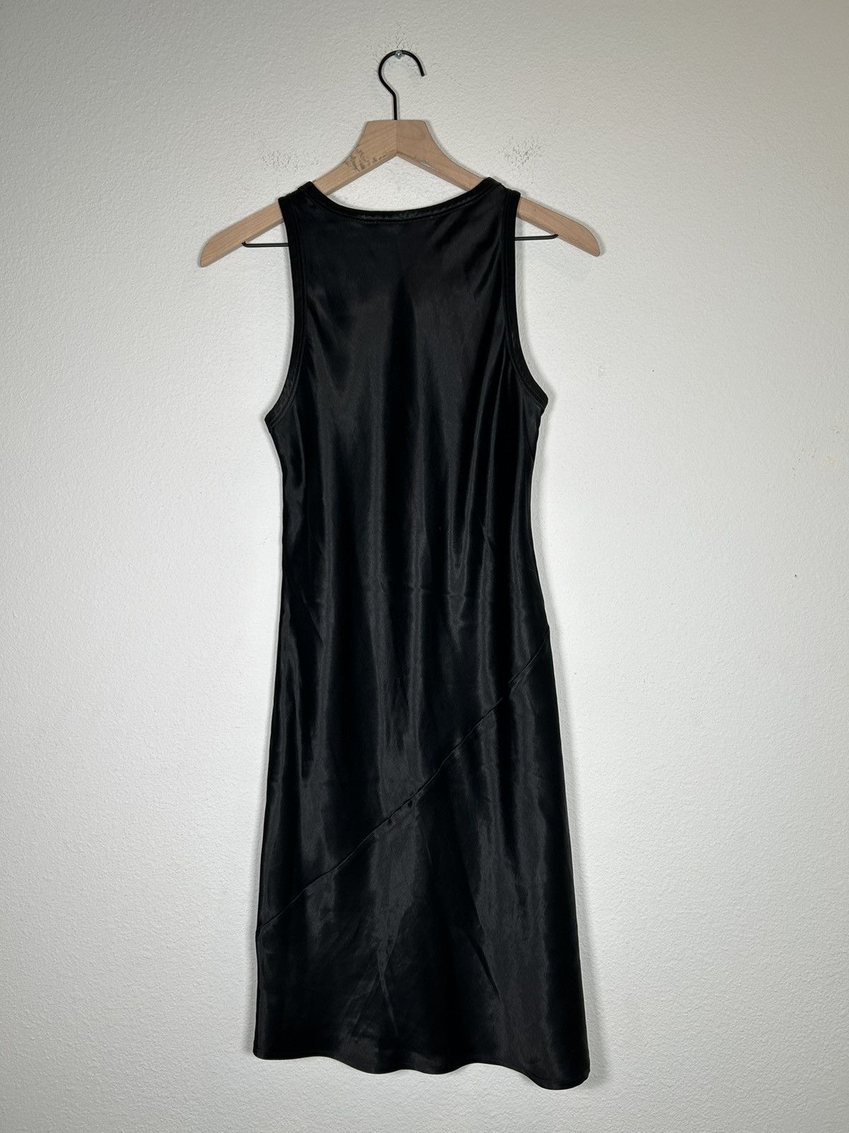 Helmut Lang 90’s Satin Silk Bias Cut mini Dress Size S / US 4 / IT 40 - 2 Thumbnail