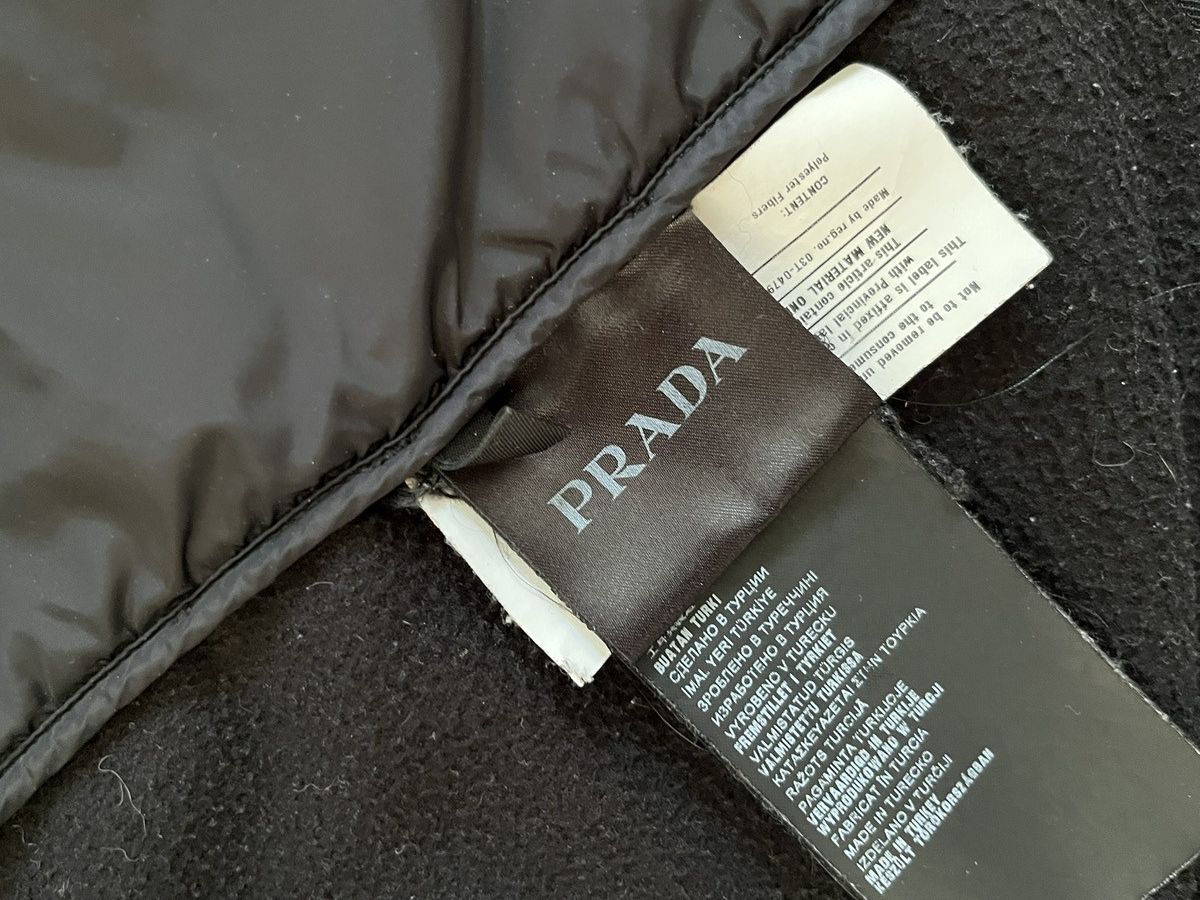 Prada Prada Hooded Technical Nylon Jacket Black Size US S / EU 44-46 / 1 - 5 Thumbnail