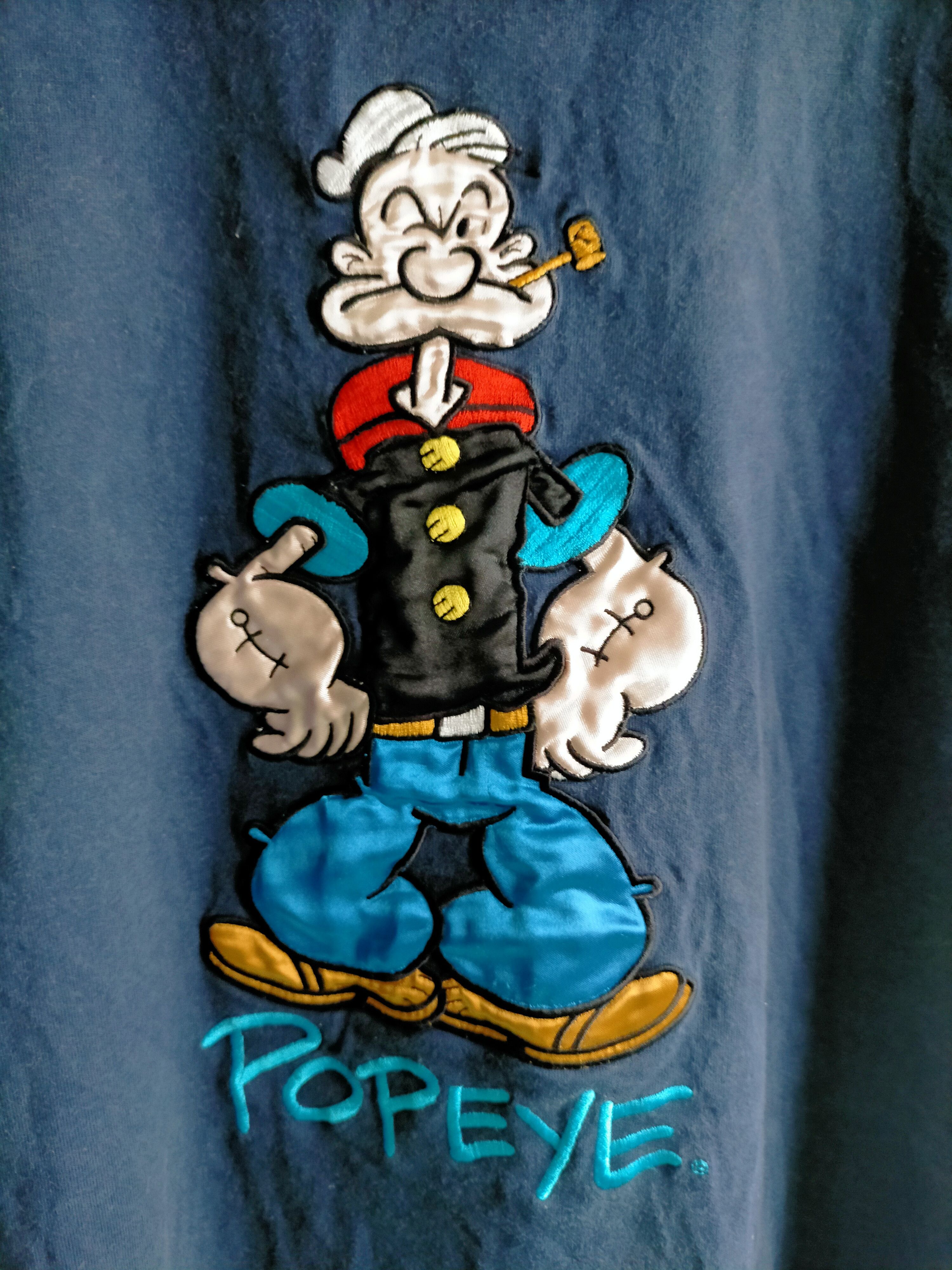 Cartoon Network × Vintage Vintage Popeye Cartoon 90s Size US L / EU 52-54 / 3 - 3 Thumbnail