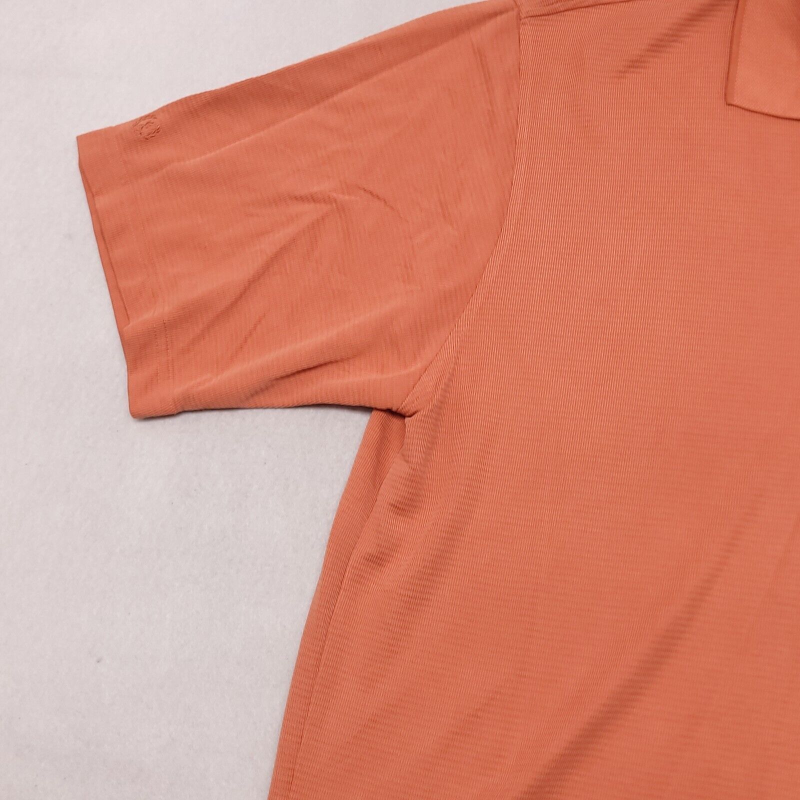 BUGATCHI Bugatchi Vomo Casual Pullover Polo Shirt Mens Size L Orange Size US L / EU 52-54 / 3 - 4 Thumbnail