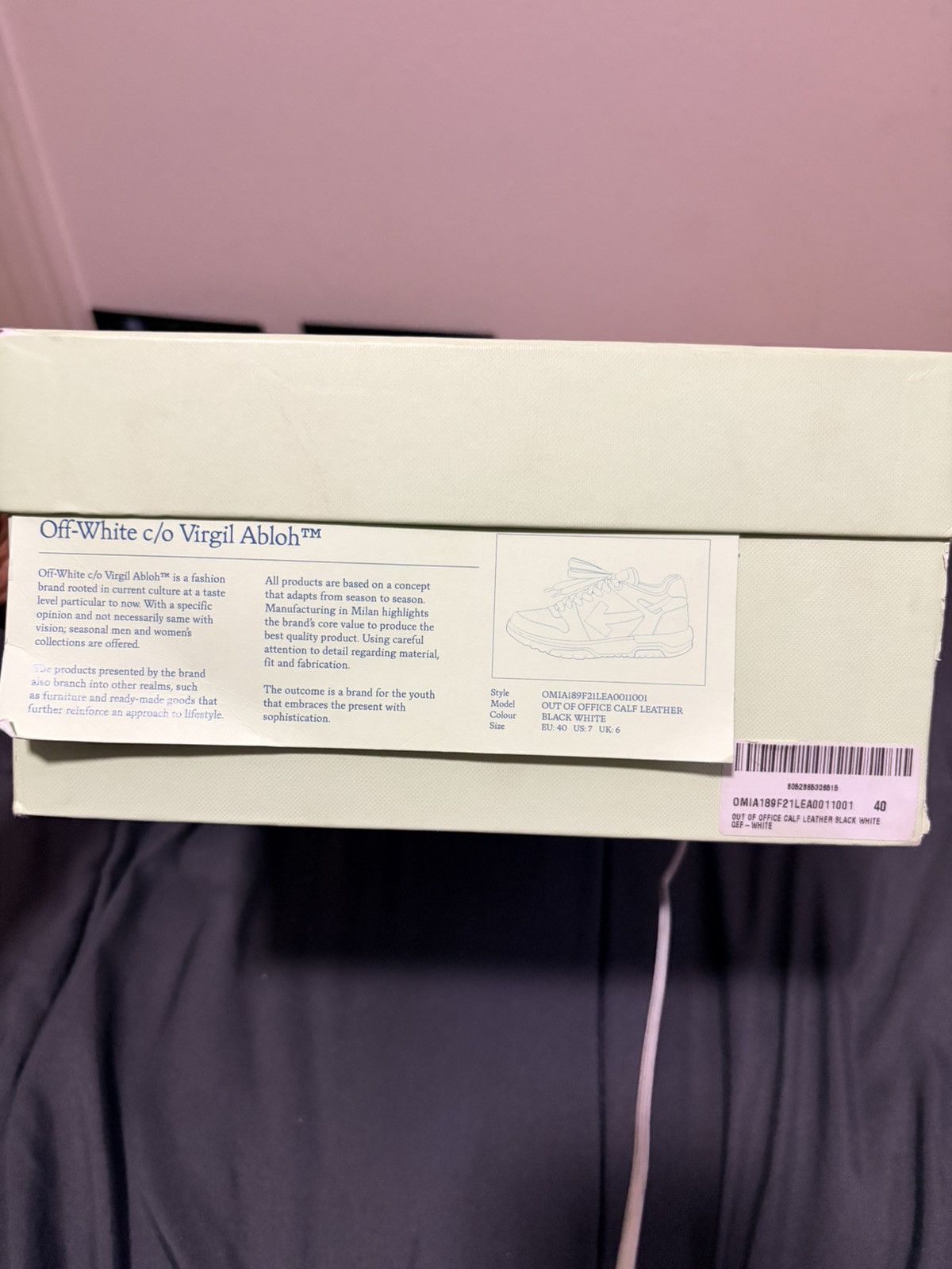 Off-White Out the office offwhite Size US 7.5 / EU 40-41 - 7 Thumbnail