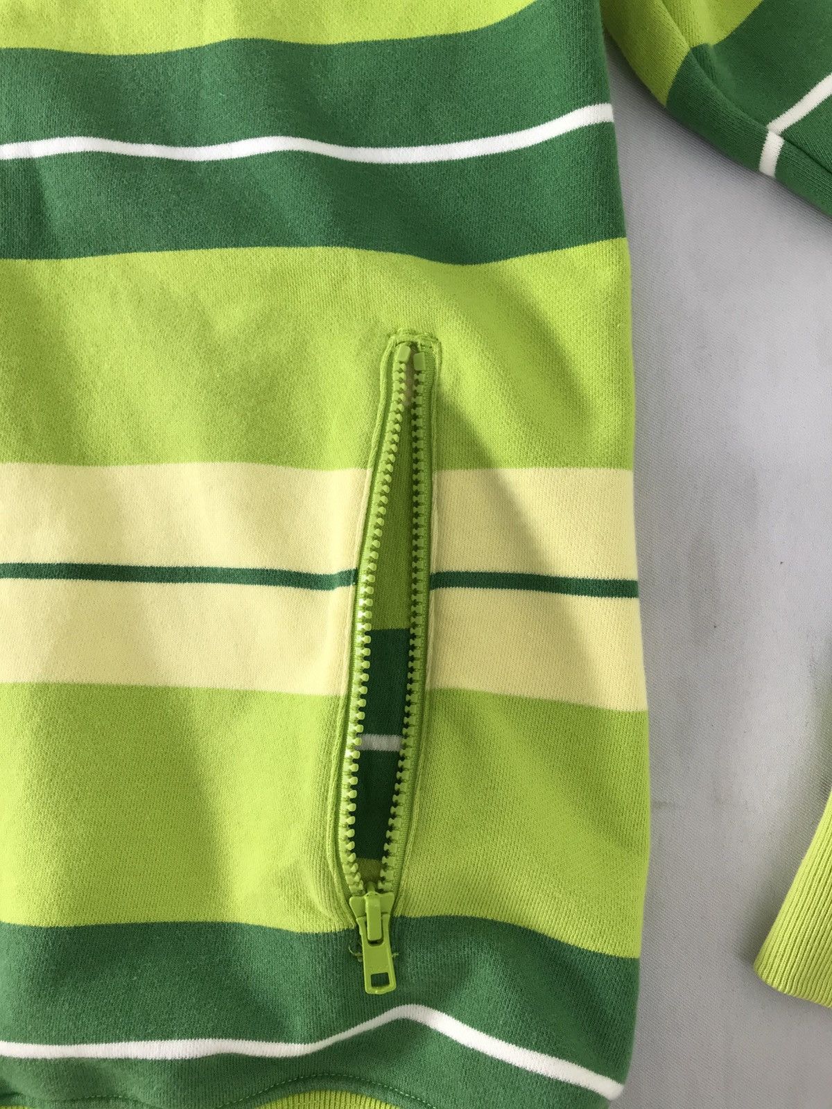 Stussy Stussy Authentic Striped Block Hooded Jacket Streetwear Size US L / EU 52-54 / 3 - 4 Thumbnail