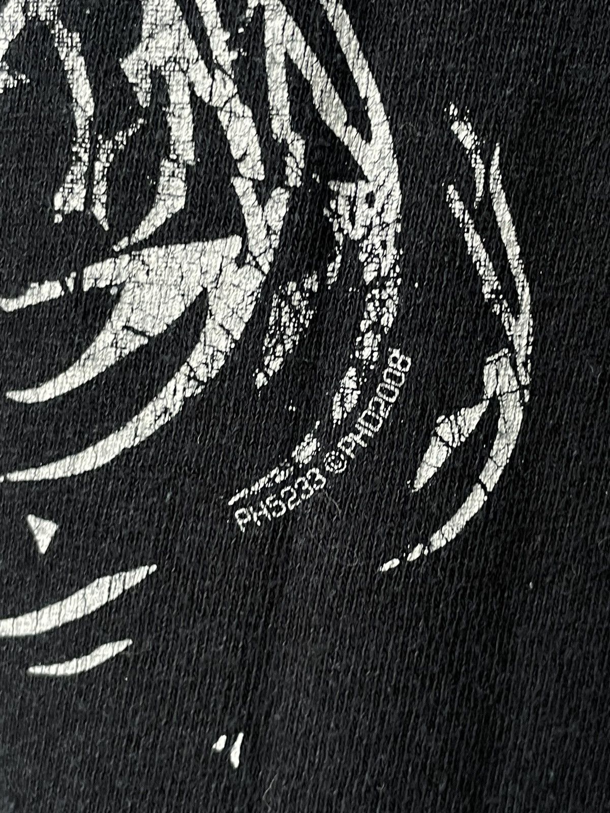 Band Tees × Vintage Vintage Obdurate Black Metal Fire T-Shirt 2008 Pentagram Size US L / EU 52-54 / 3 - 8 Thumbnail