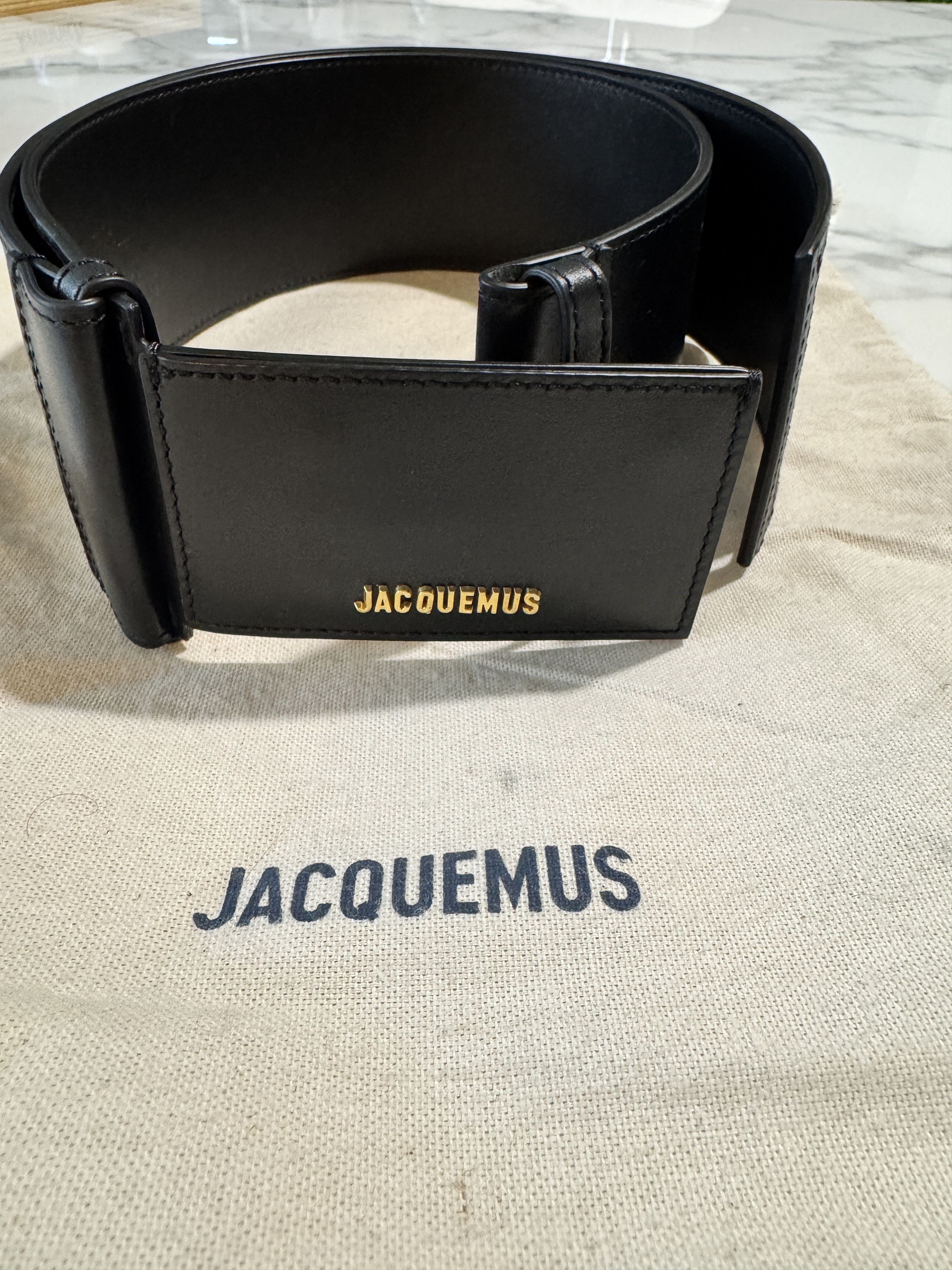Jacquemus La ceinture Carta Size ONE SIZE - 3 Thumbnail