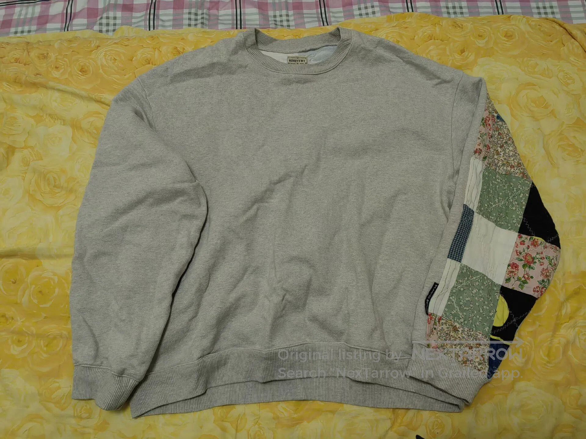 Kapital kapital kountry embroidered patchwork sweatshirt. Size US L / EU 52-54 / 3 - 2 Thumbnail