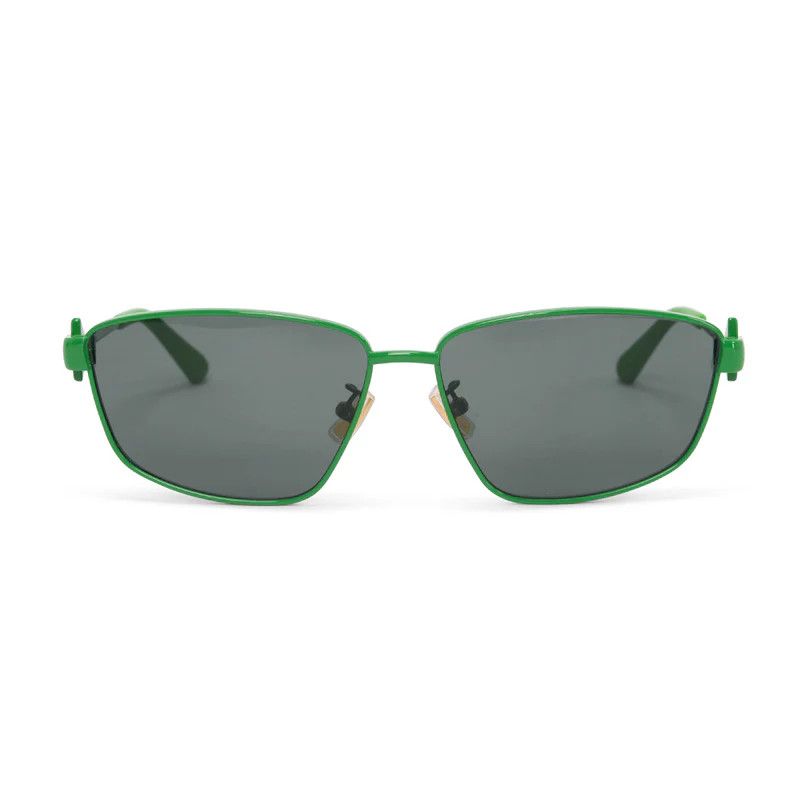 Bottega Veneta o1n1vont0924 Size: OS / Turn Square Sunglasses in Green Size ONE SIZE - 1 Thumbnail