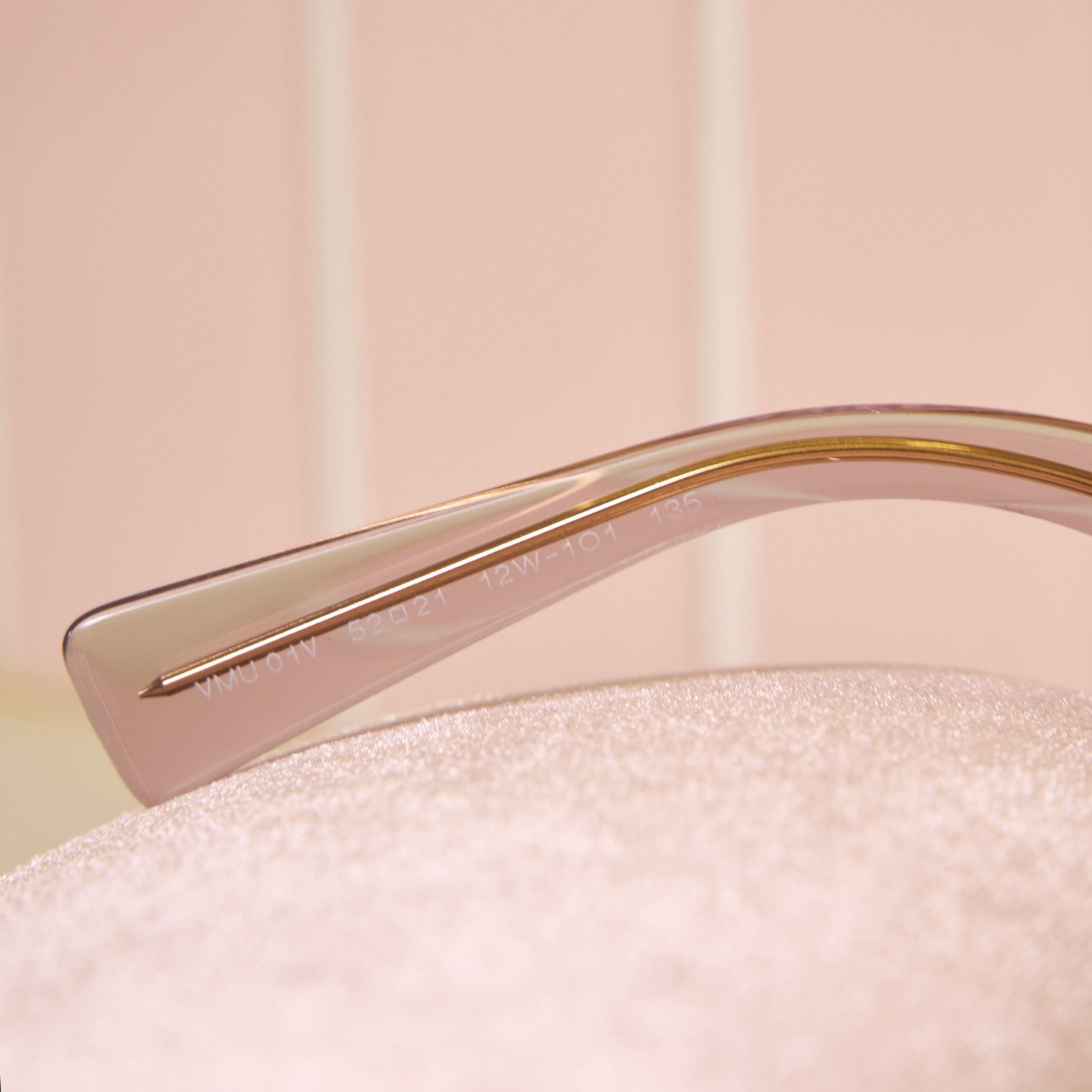 Miu Miu MIU MIU MU 01VV 12W1O1 Eyeglasses Size ONE SIZE - 5 Thumbnail