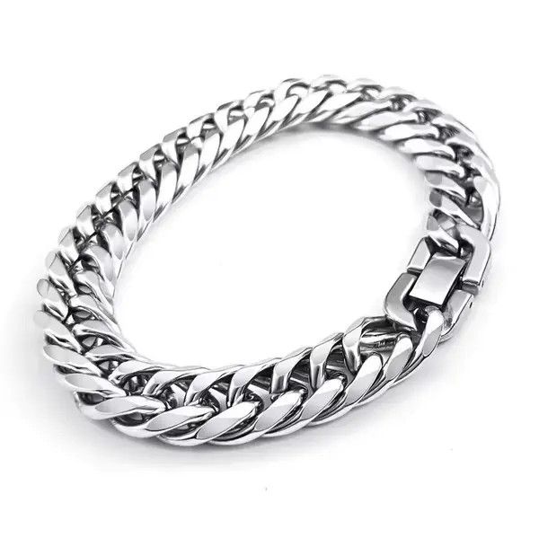 Jewelry Syoko x Kin 21 cm Cuban Style Heavyweight Bracelet Size ONE SIZE - 5 Thumbnail