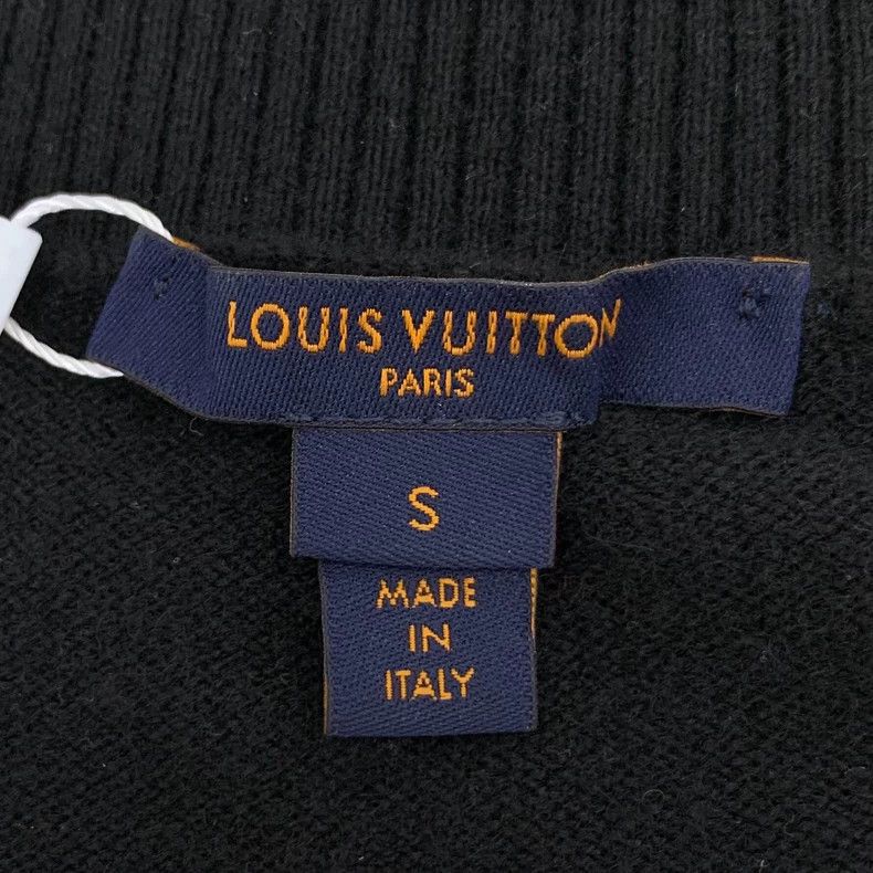 Louis Vuitton Louis Vuitton Black side-button cashmere turtleneck long-s Size S / US 4 / IT 40 - 5 Thumbnail