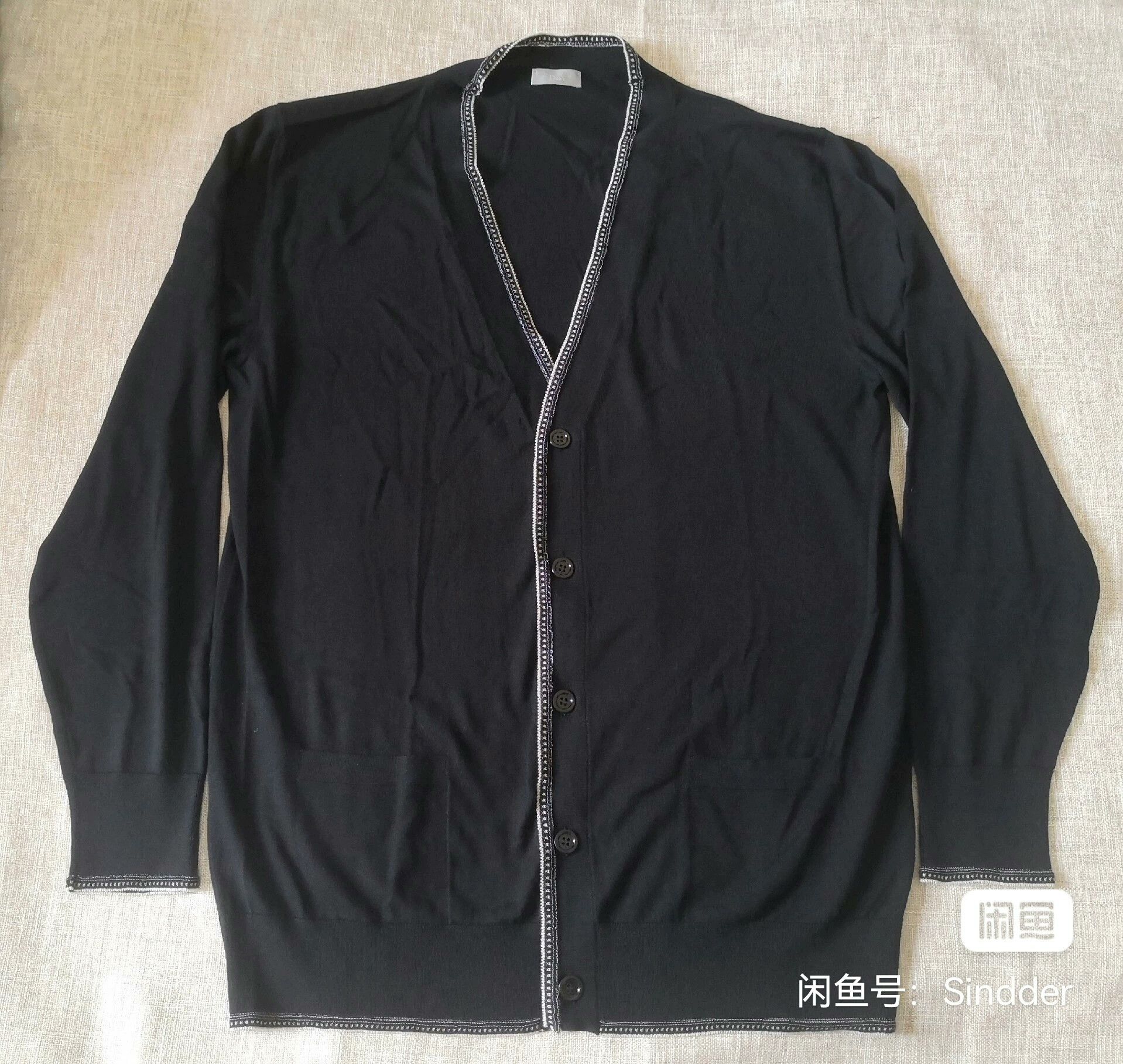 Dior Dior Wool Knit Cardigan Size US L / EU 52-54 / 3 - 1 Thumbnail