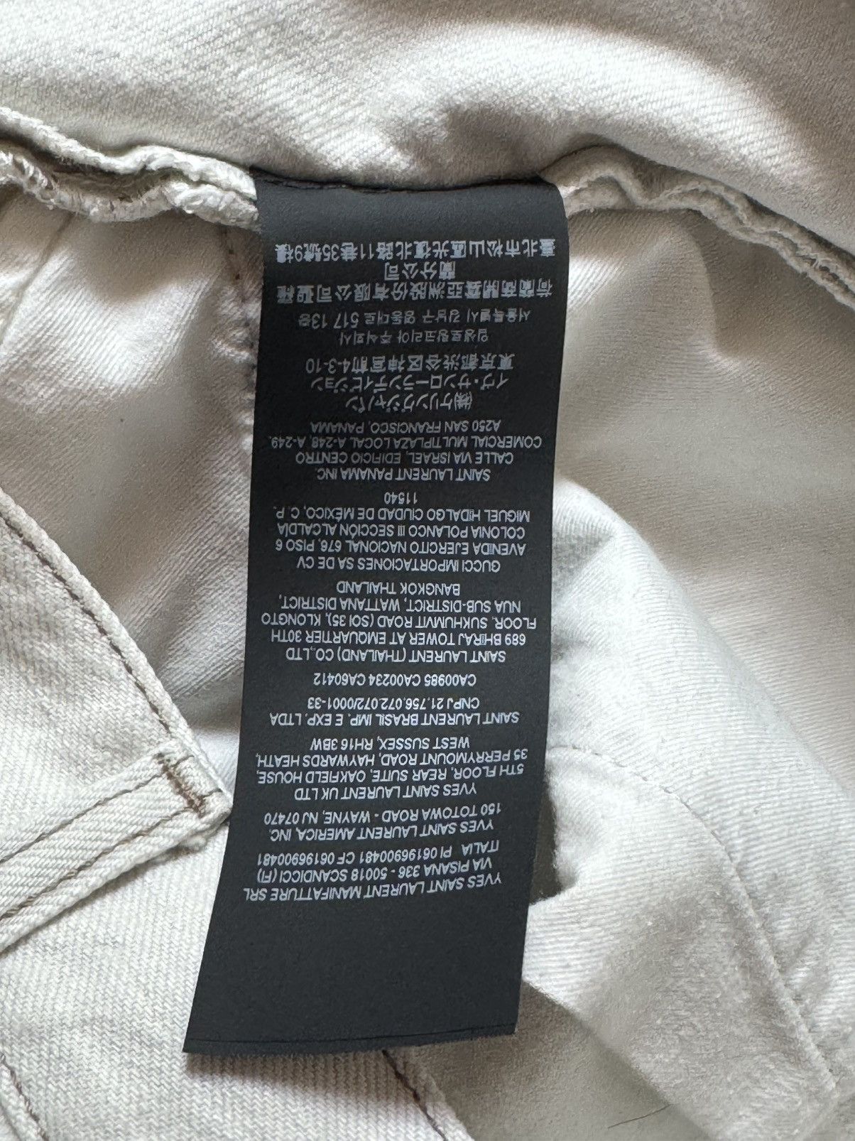 Saint Laurent Paris Saint Laurent Paris Cut Off Denim Shorts Size US 31 - 5 Thumbnail