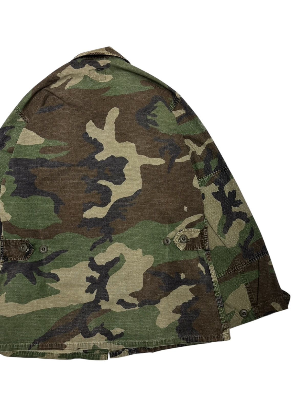 If Six Was Nine 🔥VINTAGE US ARMY WOODLAND CAMOUFLAGE PATTERN MILITARY JACKET Size US S / EU 44-46 / 1 - 10 Thumbnail