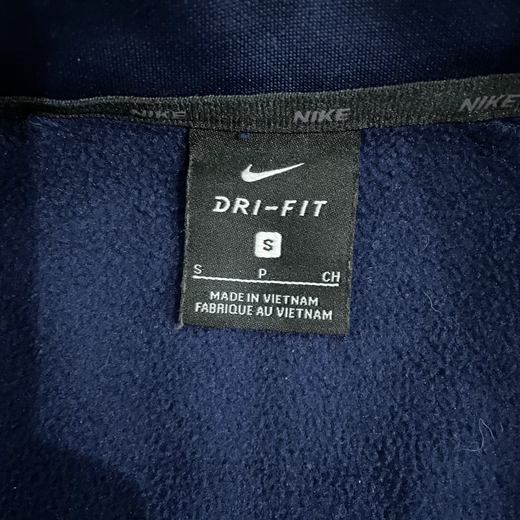 Nike Nike Dri-Fit Half Zip Pullover Shirt Mens Size S Navy Blue Size US S / EU 44-46 / 1 - 4 Thumbnail