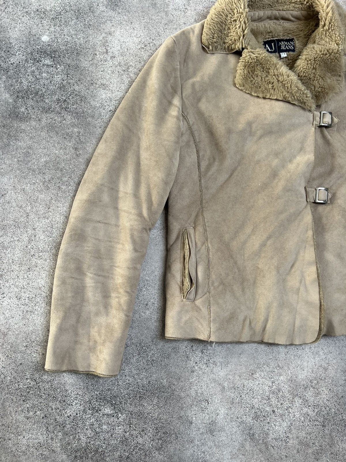 Armani Armani Jeans vintage coat Size M / US 6-8 / IT 42-44 - 2 Thumbnail