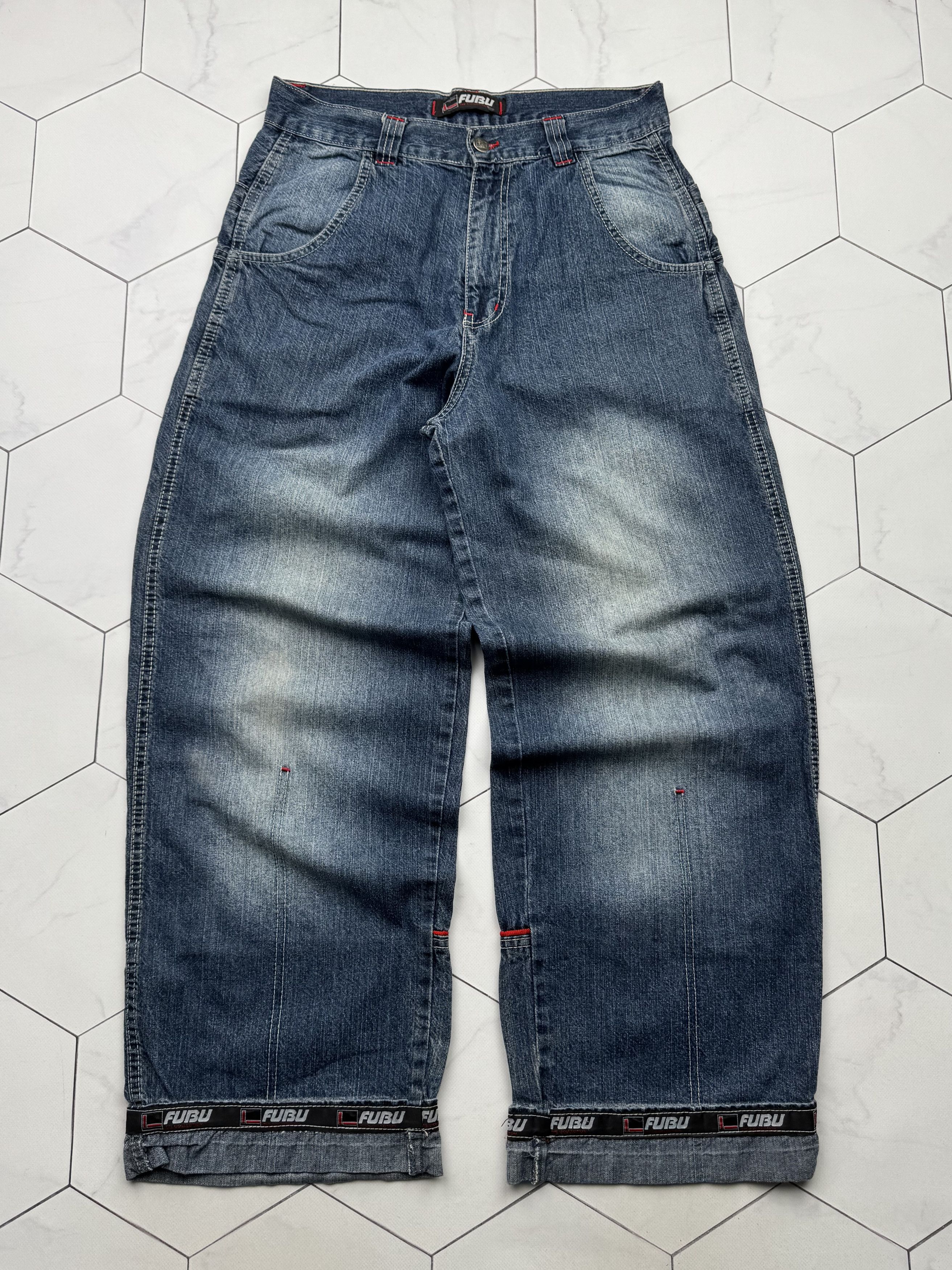 Fubu Fubu Vintage Jeans (B233) Size US 33 - 1 Thumbnail