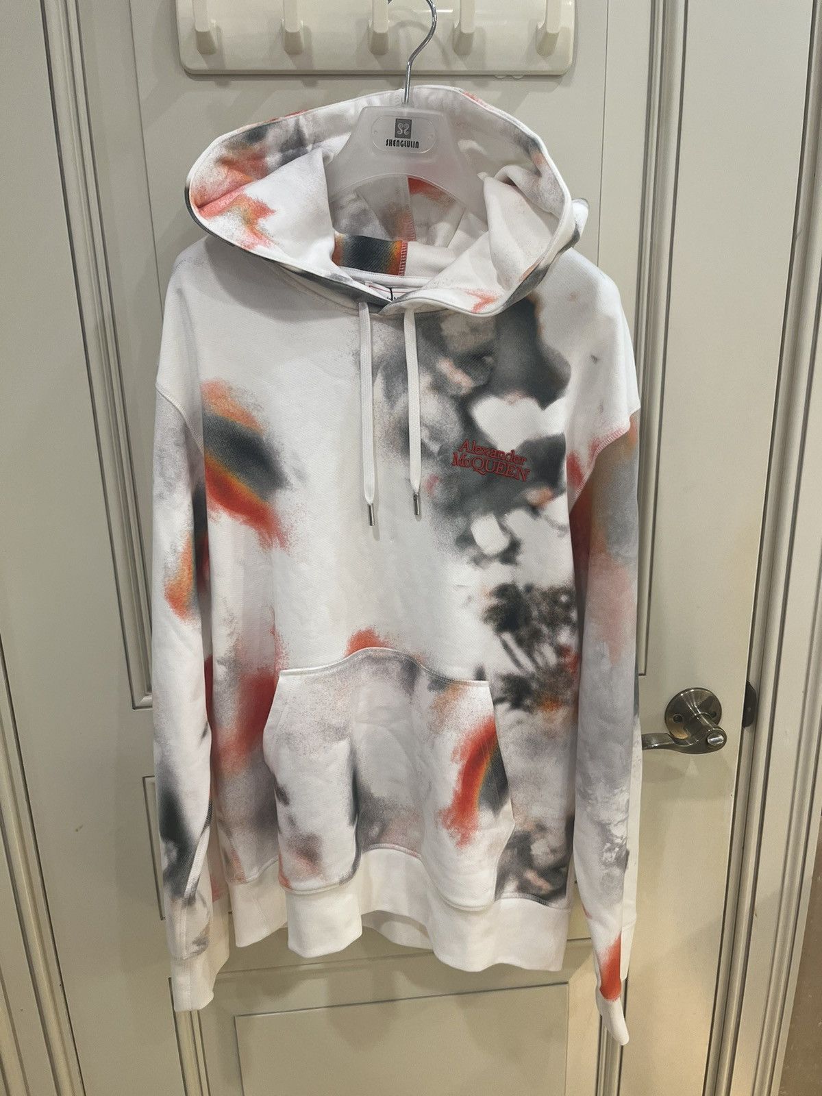 Alexander McQueen Obscured Floral hooded sweatshirt size m Size US M / EU 48-50 / 2 - 21 Thumbnail