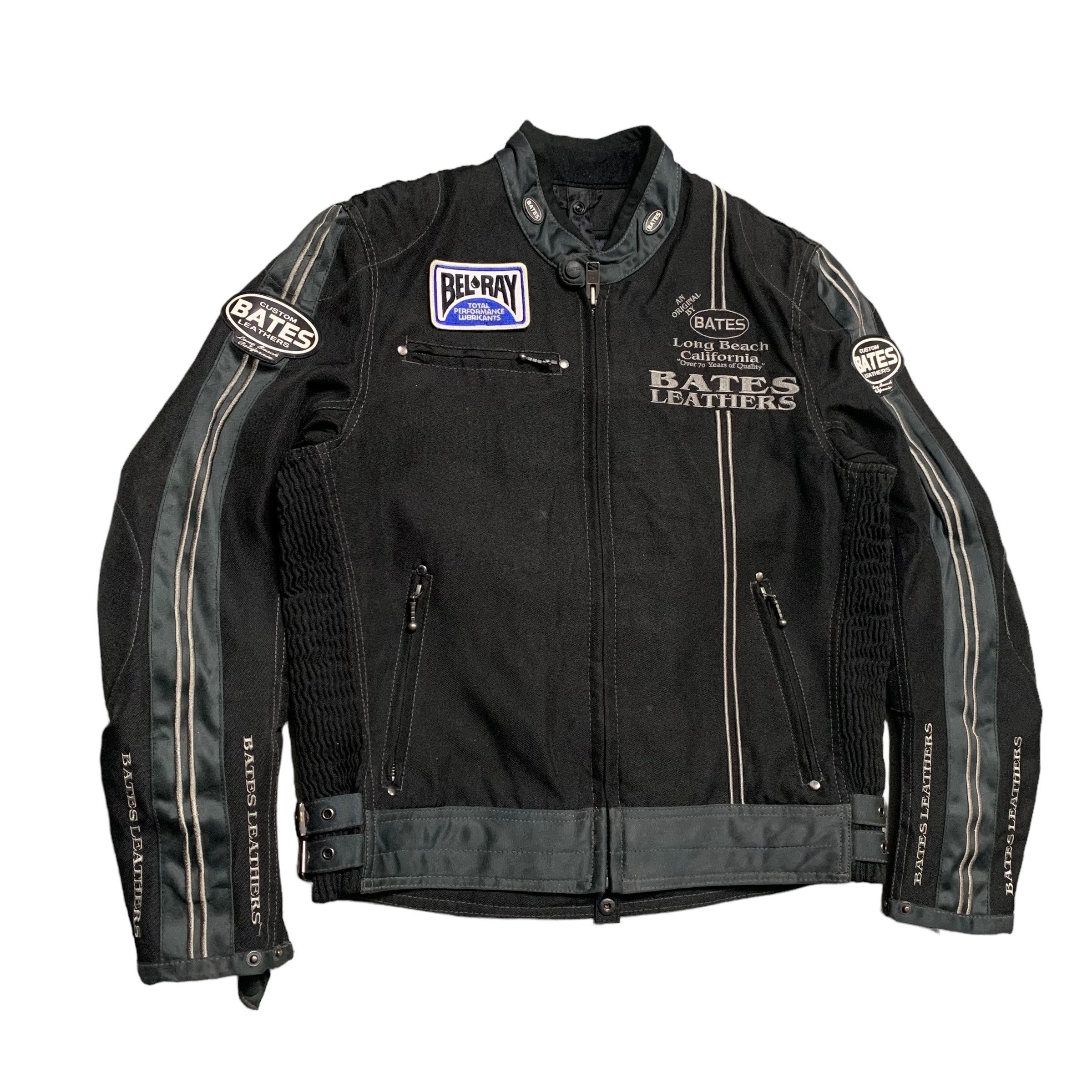 Japanese Brand Custom Bates Leathers Bel-Ray Motorcycle Riding Jacket Size US L / EU 52-54 / 3 - 2 Thumbnail