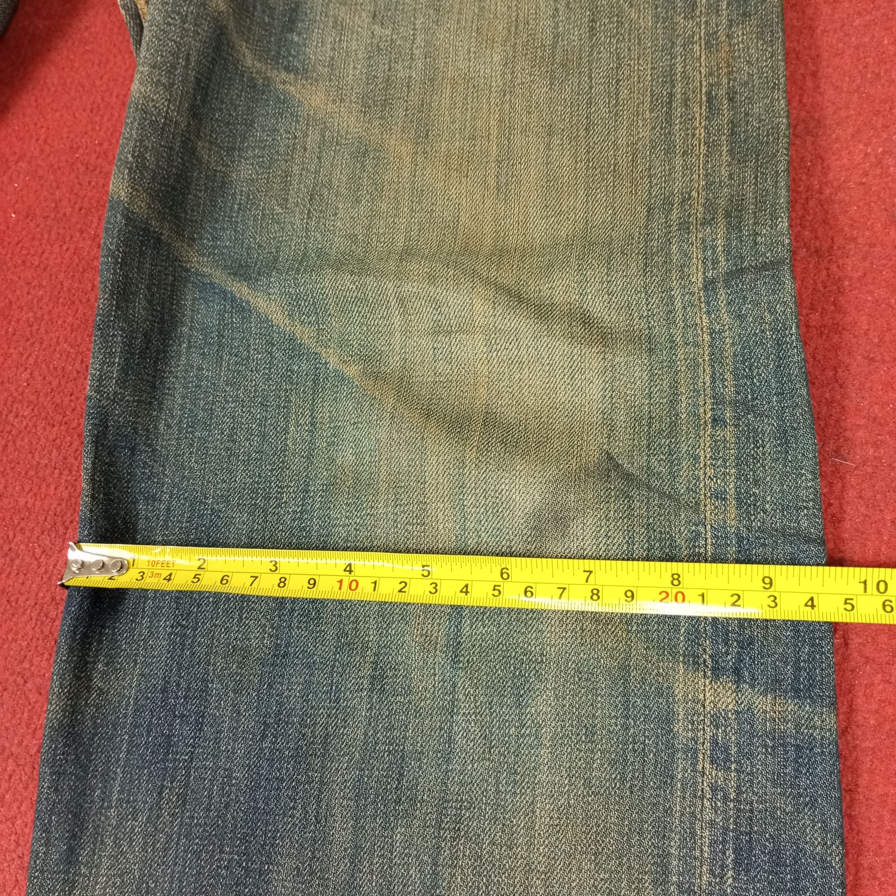 Japanese Brand × Vintage Brans Distressed Jeans Size US 28 / EU 44 - 16 Thumbnail