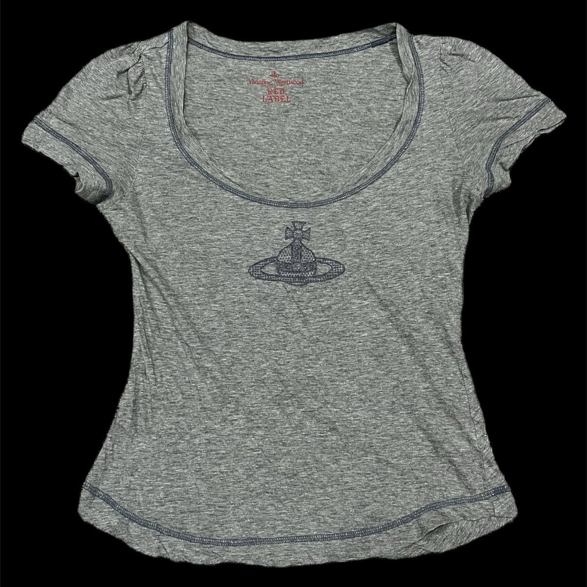 Image of Vivienne Westwood Tees in Grey, Women's (Size XS)