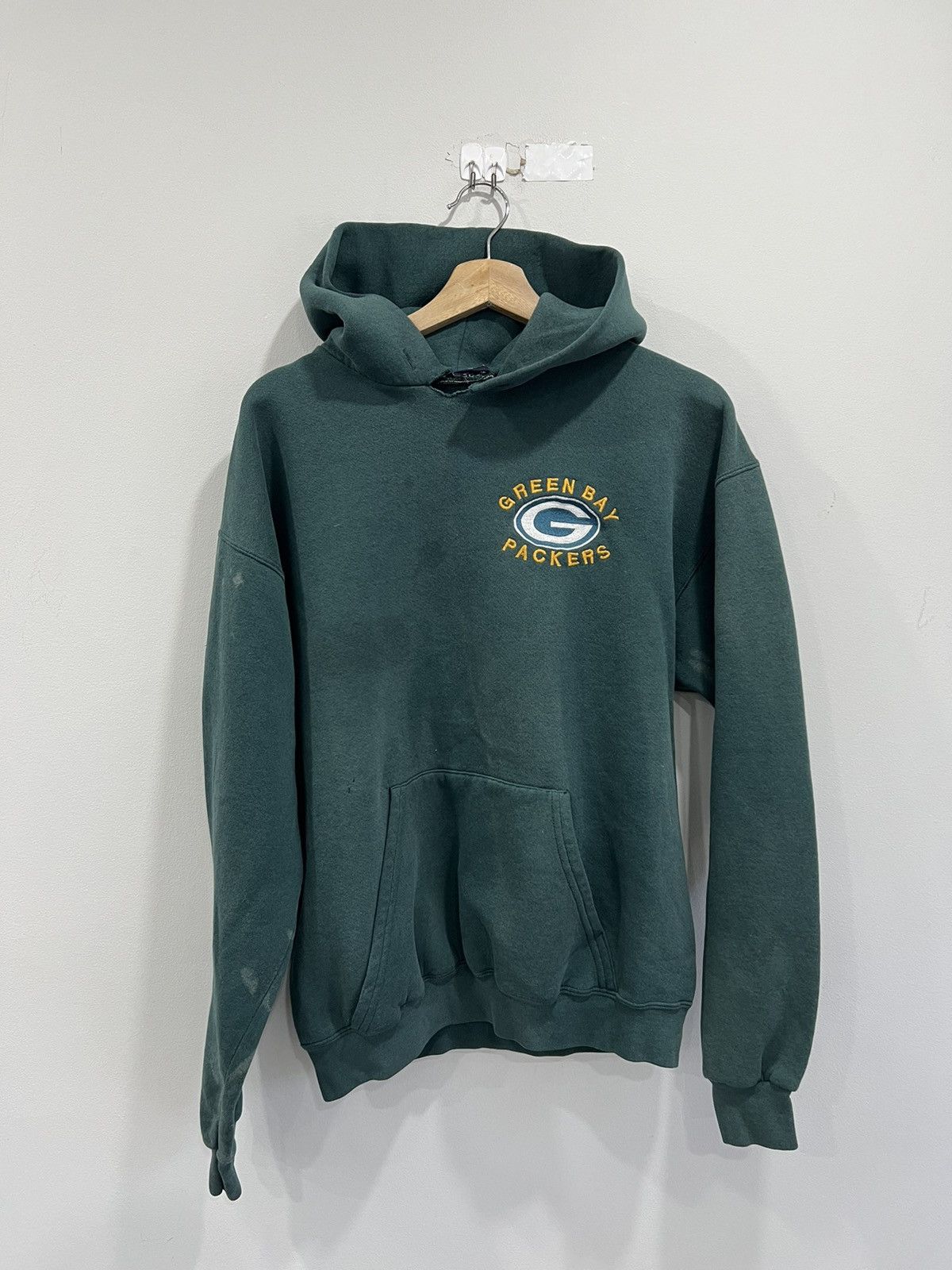 Vintage Vintage Green Bay Packers hoodie forest green Size US S / EU 44-46 / 1 - 1 Thumbnail