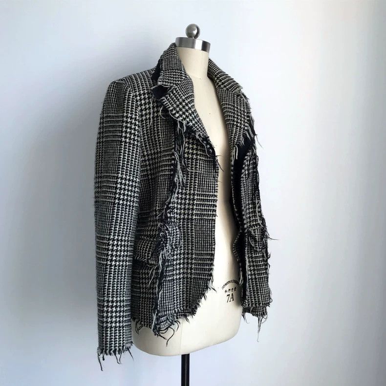 Comme des Garcons Comme Des Garcons Large pin, double collar, unlocked hem, Size M / US 6-8 / IT 42-44 - 2 Thumbnail