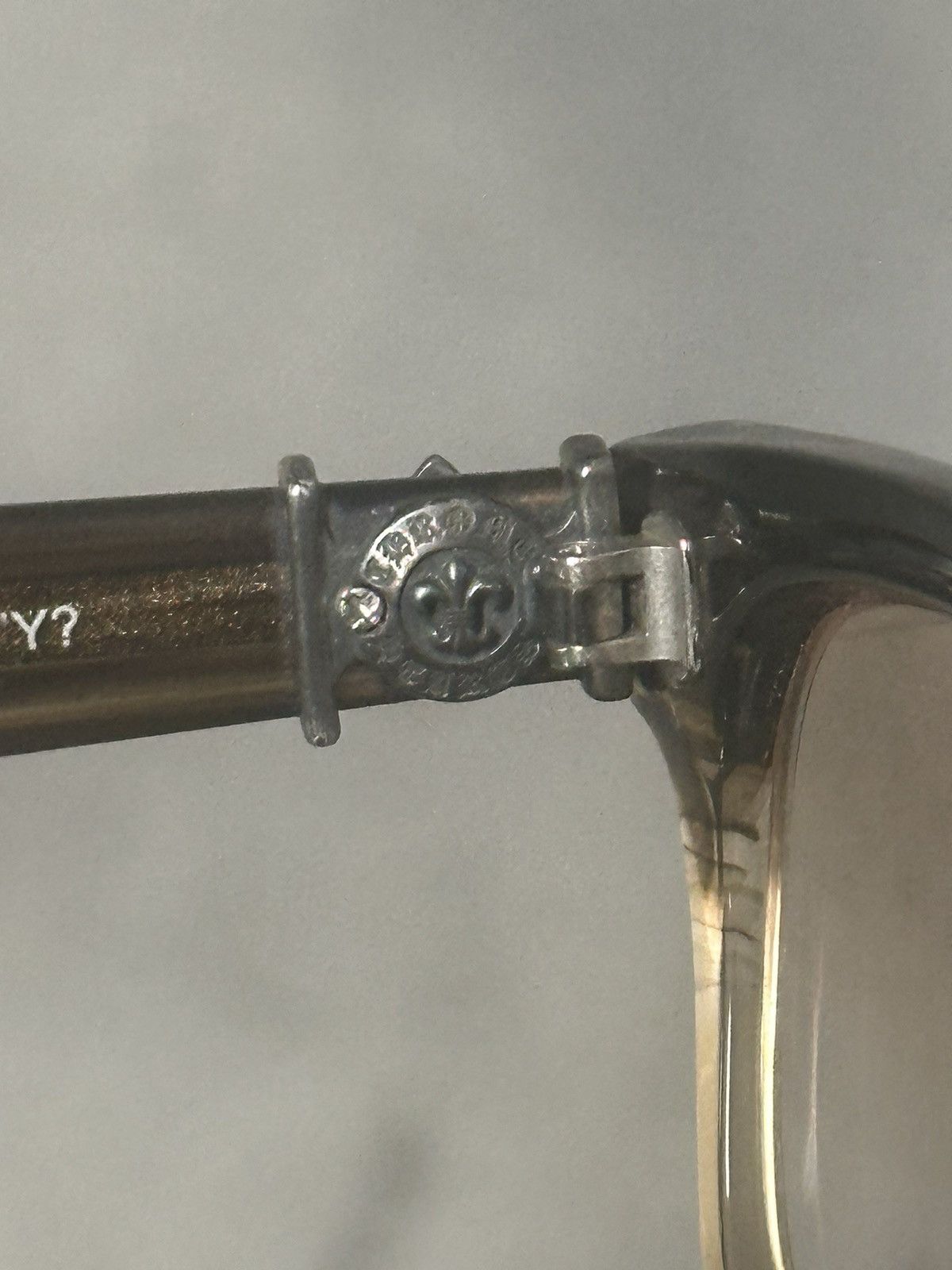 Chrome Hearts Chrome Hearts “Gittin Any? Brown/Clear Translucent Glasses Size ONE SIZE - 12 Thumbnail