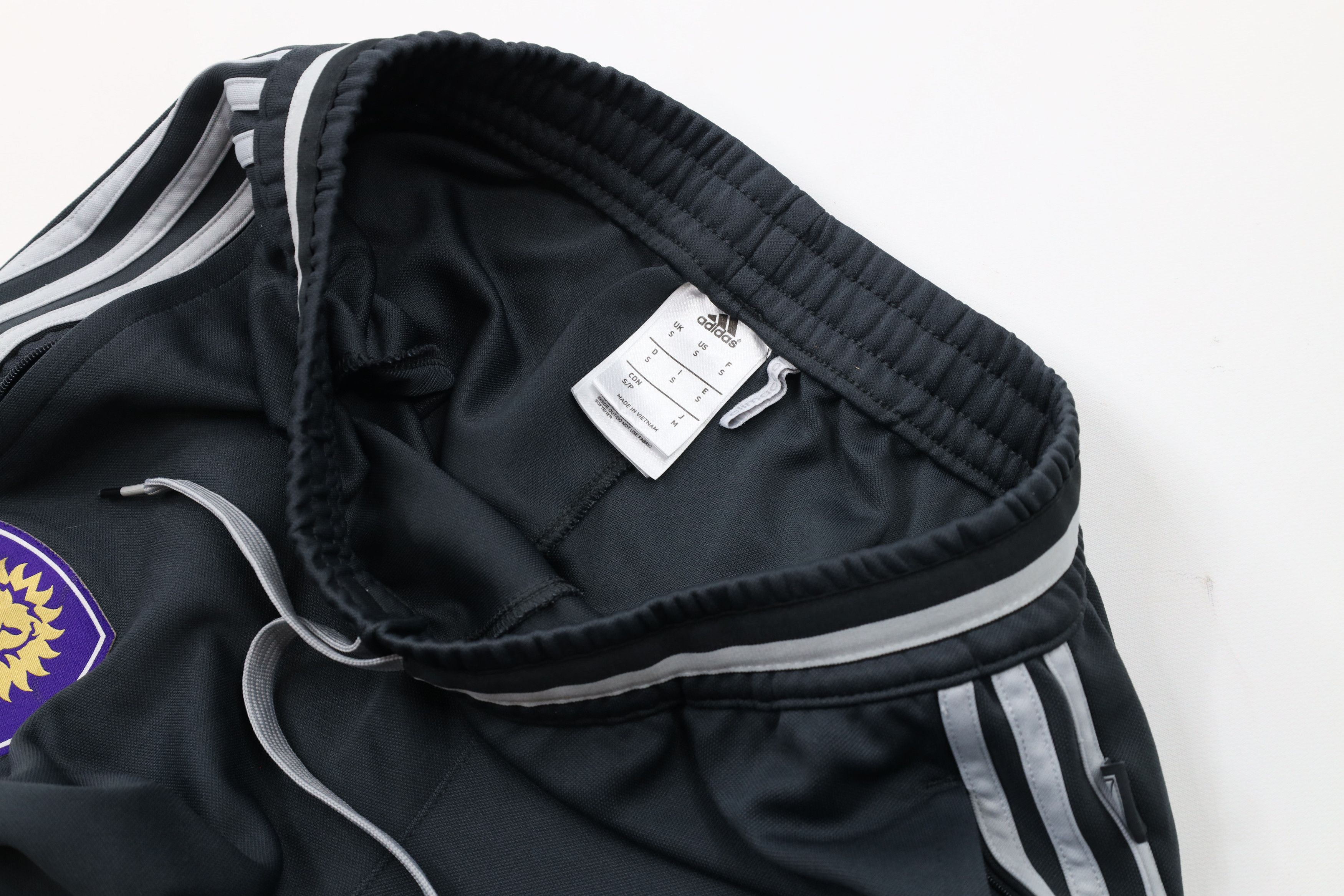 Adidas × Vintage Adidas MLS Striped Orlando City FC Soccer Tapered Leg Pants Size US 30 / EU 46 - 10 Thumbnail