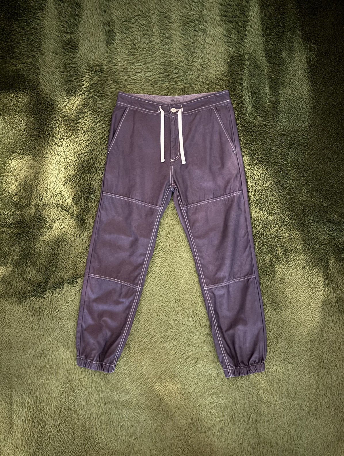 Carhartt Wip [S] Carhartt WIP Marshall Hand-Dyed Cotton Jogger Pants Size US 32 / EU 48 - 1 Thumbnail