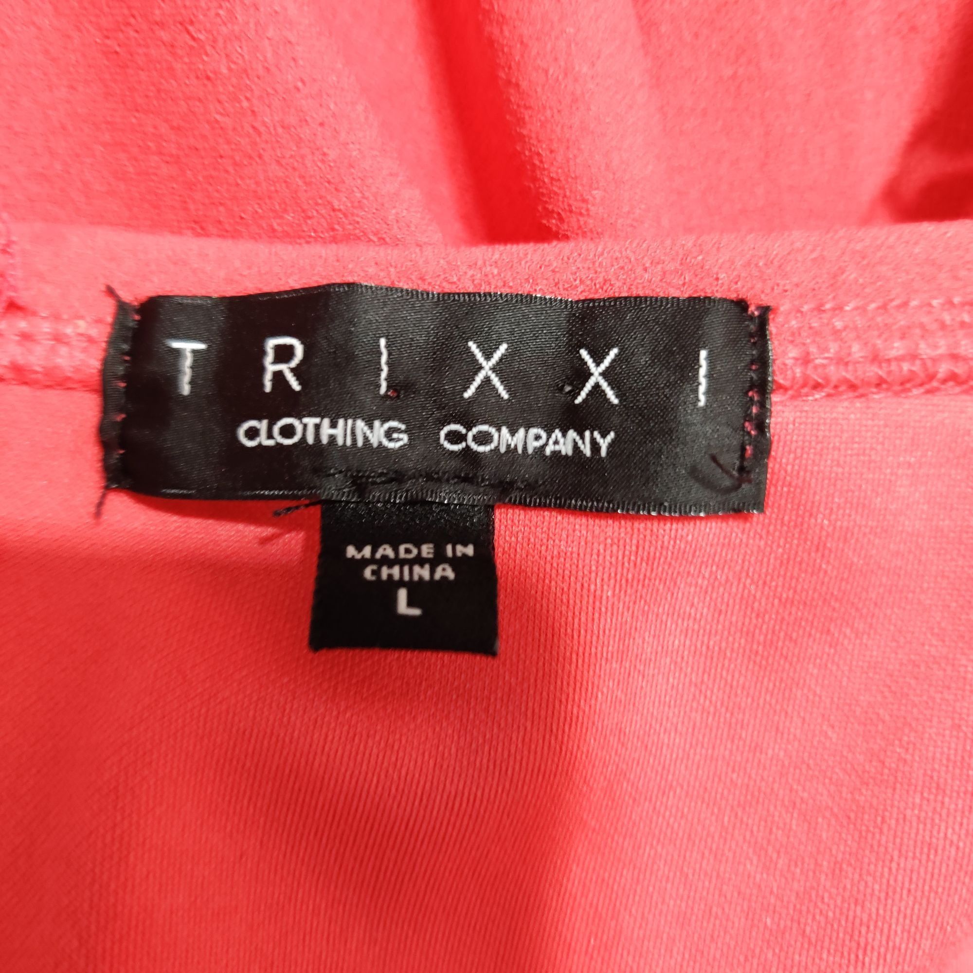 Other Trixxi Coral Tiered Mini Party Dress Notch Fit Flare Barbiec Size L / US 10 / IT 46 - 3 Thumbnail