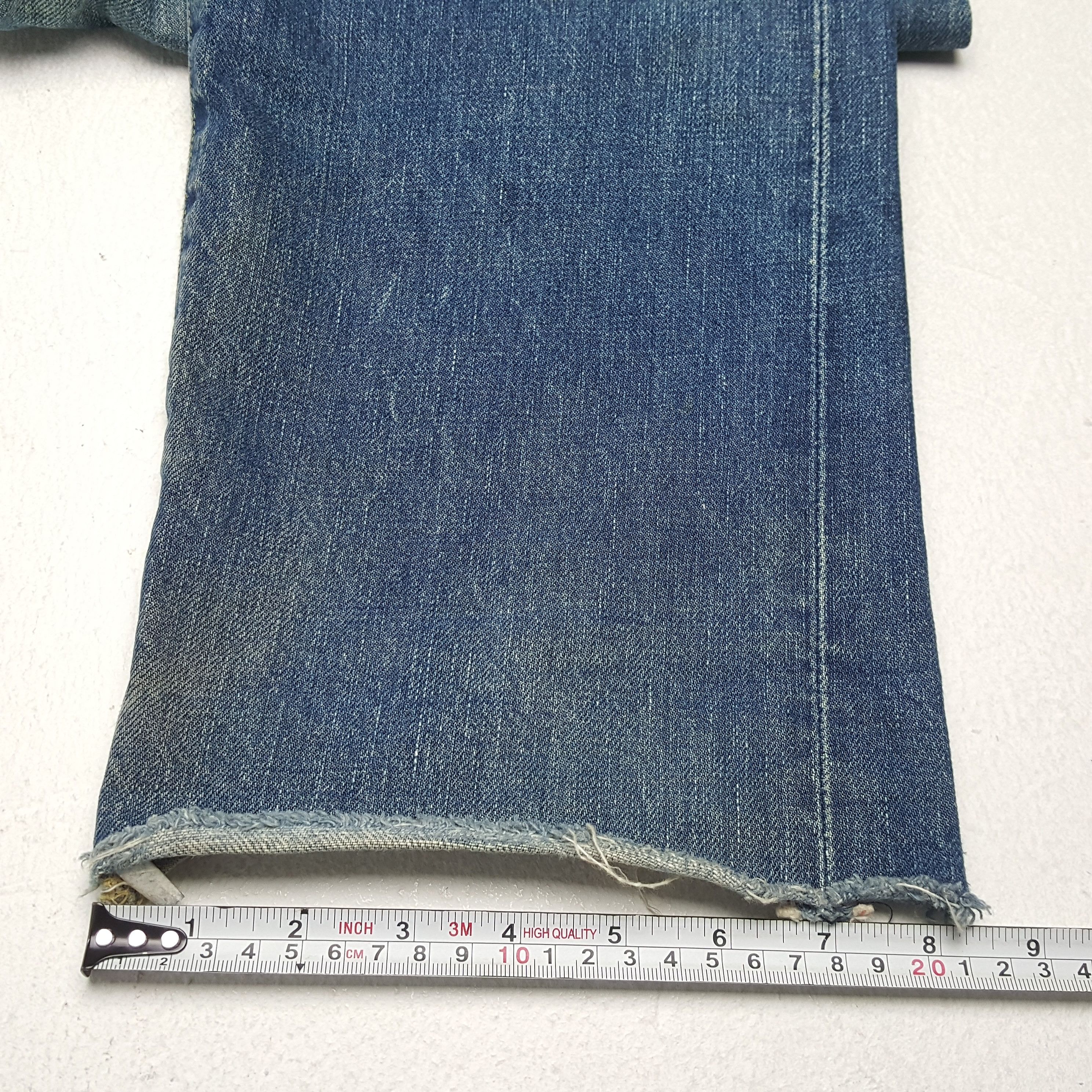 Japanese Brand Vintage EVIS Japanese Brand Skateboard Custom Daicock Jeans Size US 28 / EU 44 - 11 Thumbnail