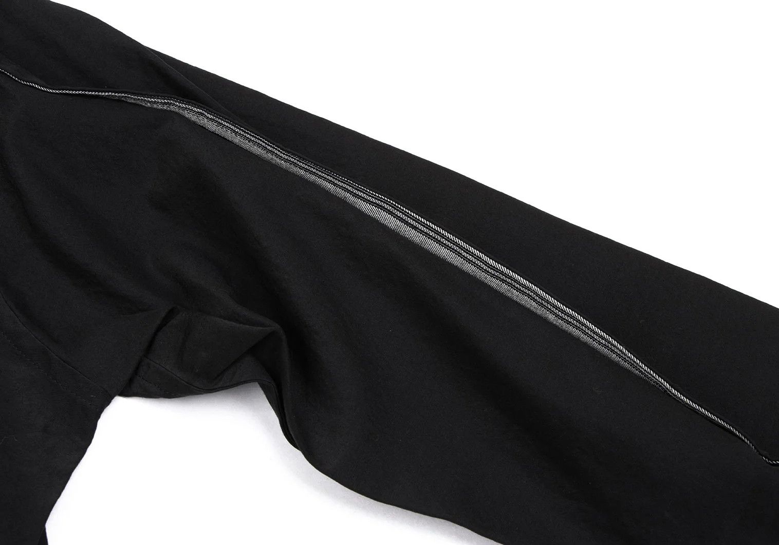 Yohji Yamamoto Yohji Yamamoto Silk Blend Open Collar Shirt Size US L / EU 52-54 / 3 - 12 Thumbnail