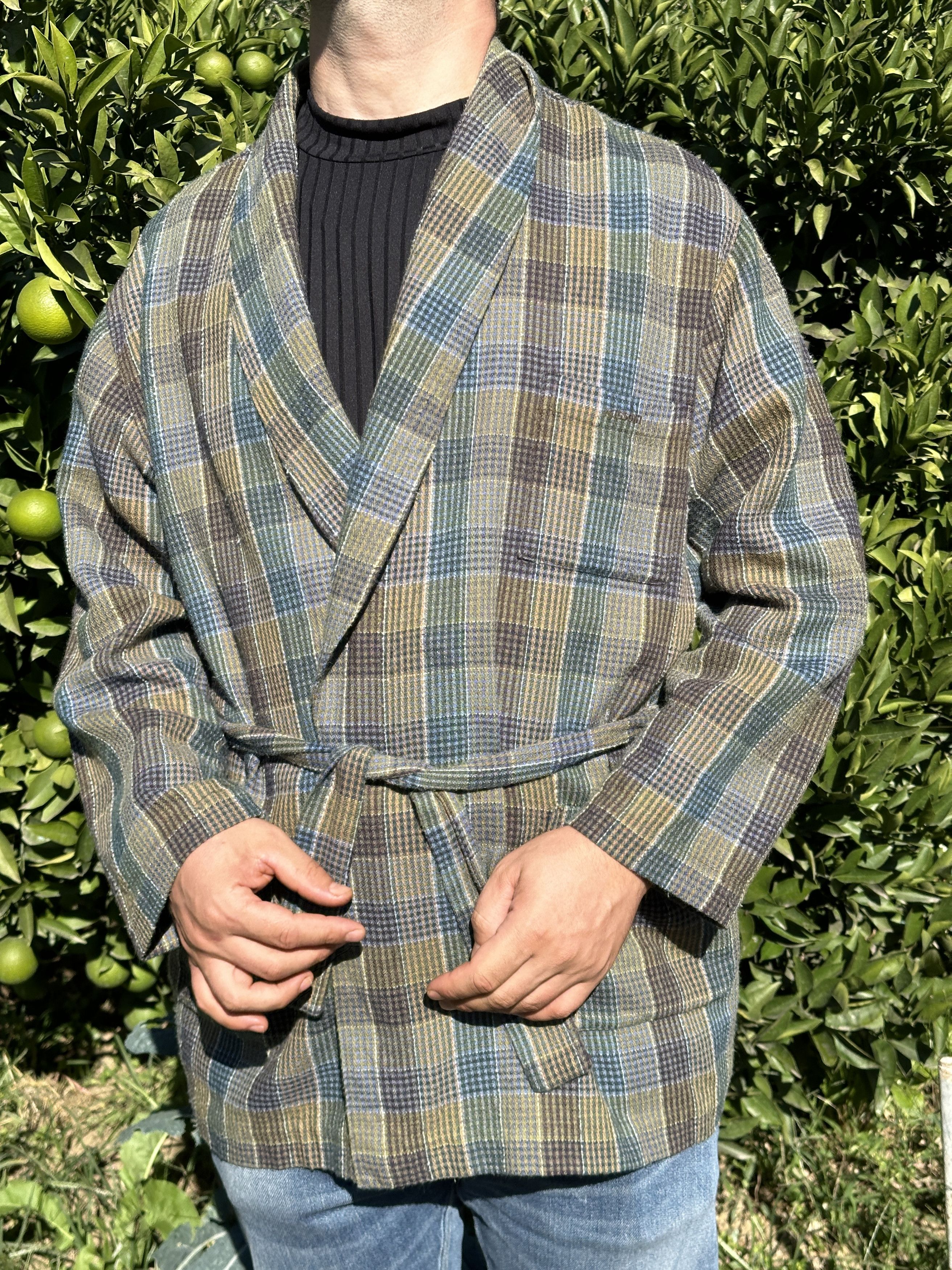 Missoni Bathrobe Missoni 3D Knit Stripe Retro Light Robe Size 52 L Size US L / EU 52-54 / 3 - 12 Thumbnail