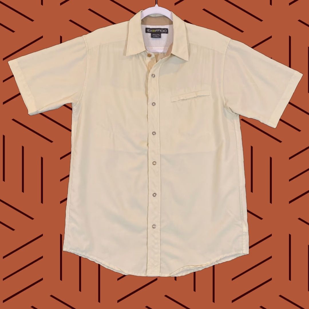 ExOfficio Exofficio Shirt Mens M Button-Up Outdoors S/S Hiking Trail Casual Travel Workwear Size US M / EU 48-50 / 2 - 1 Thumbnail