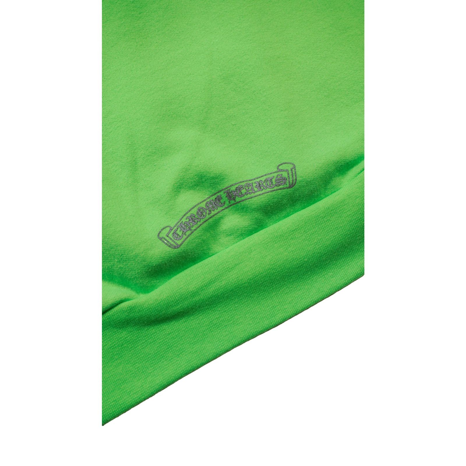 Chrome Hearts Miami Exclusive Script Logo Neon Green Hoodie Size US M / EU 48-50 / 2 - 7 Thumbnail